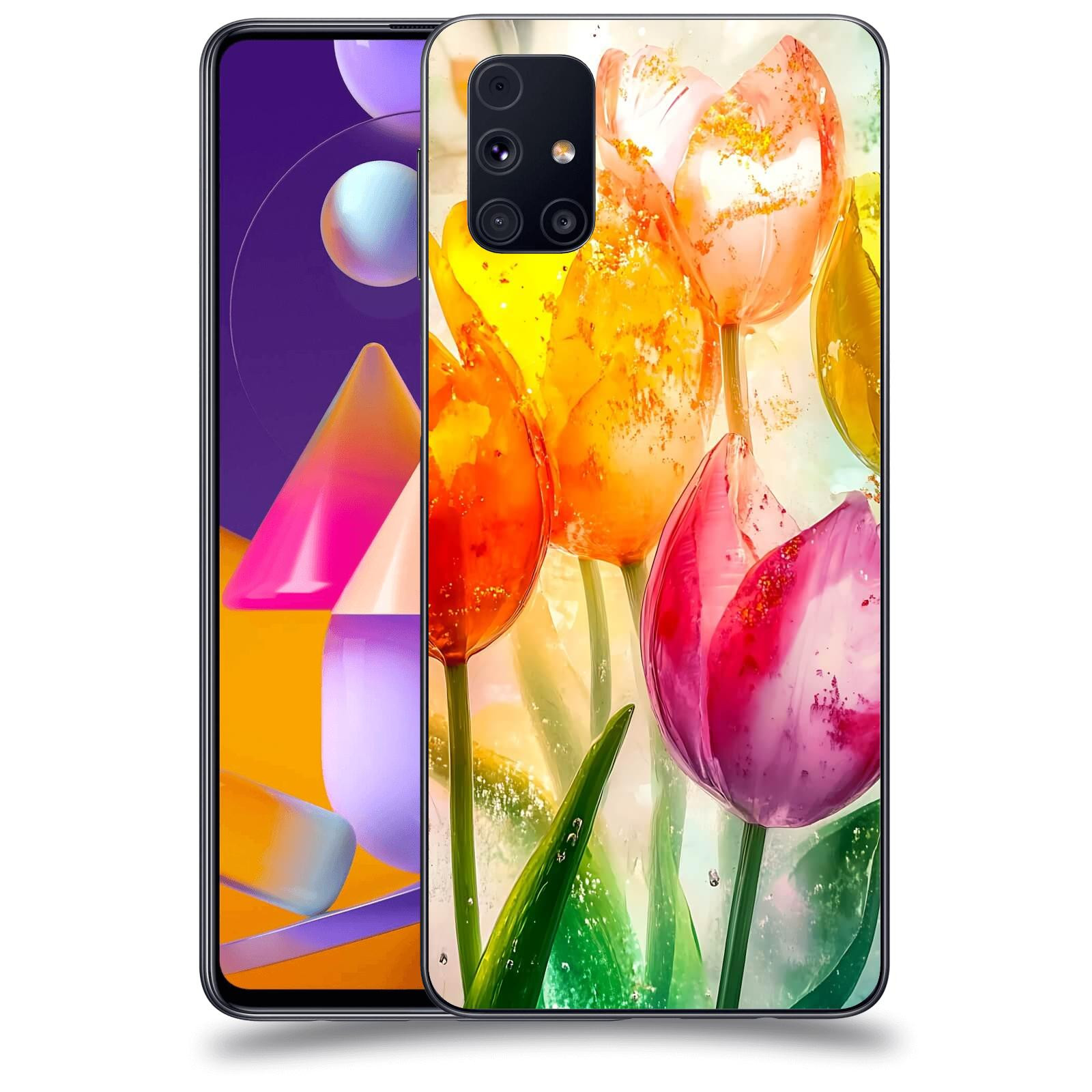 ACOVER Kryt na mobil Samsung Galaxy M31s - Jarní vášeň
