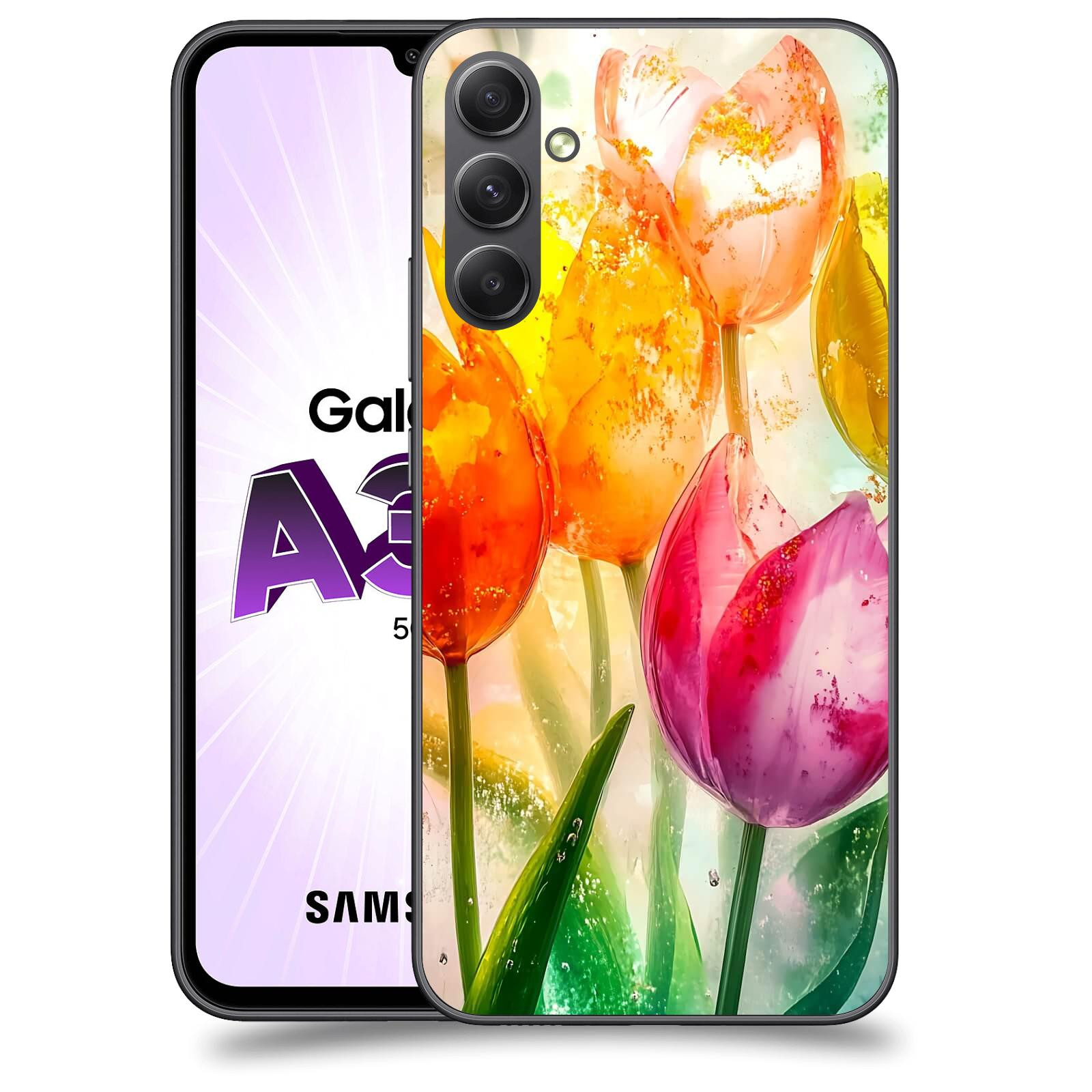 ACOVER Kryt na mobil Samsung Galaxy A34 - Jarní vášeň