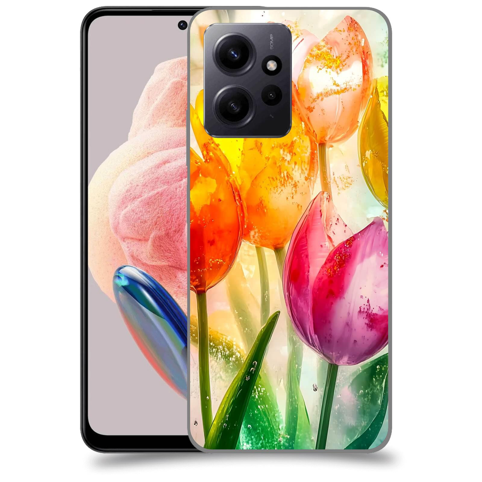 ACOVER Kryt na mobil Xiaomi Redmi Note 12 4G - Jarní vášeň