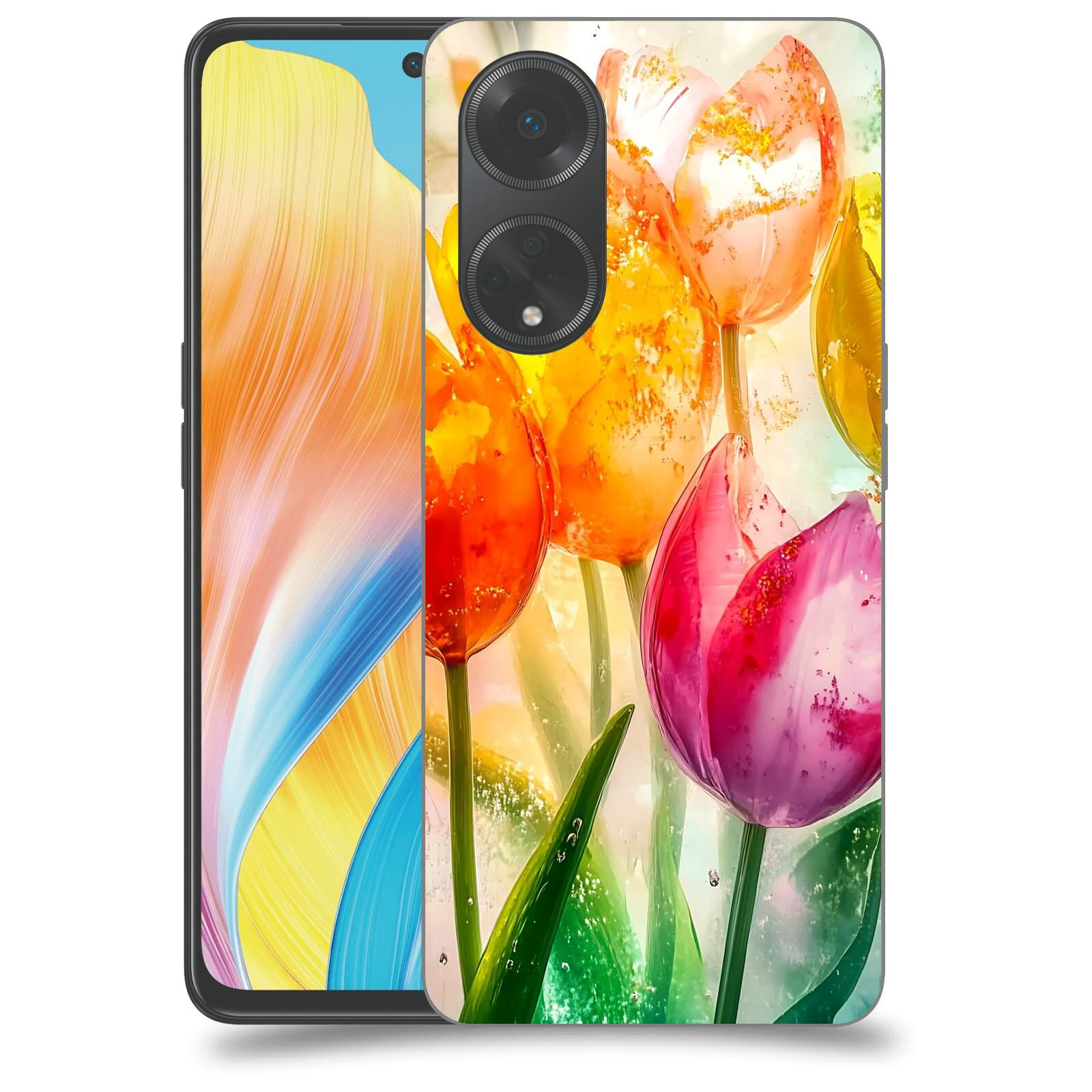 ACOVER Kryt na mobil OPPO A98 5G - Jarní vášeň