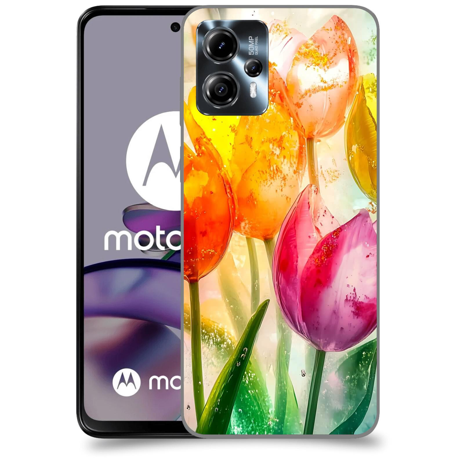 ACOVER Kryt na mobil Motorola Moto G13 - Jarní vášeň