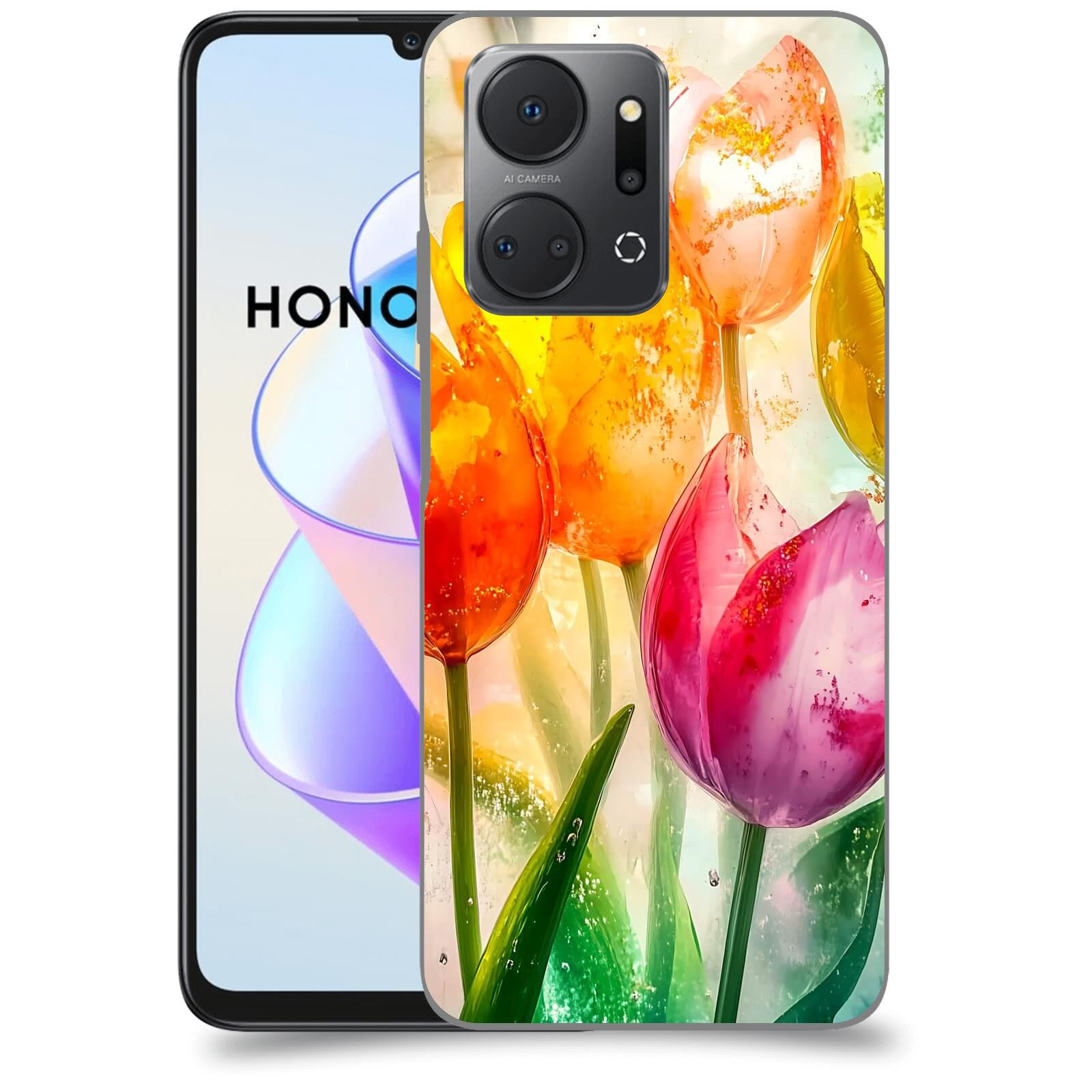 ACOVER Kryt na mobil HONOR X7a - Jarní vášeň