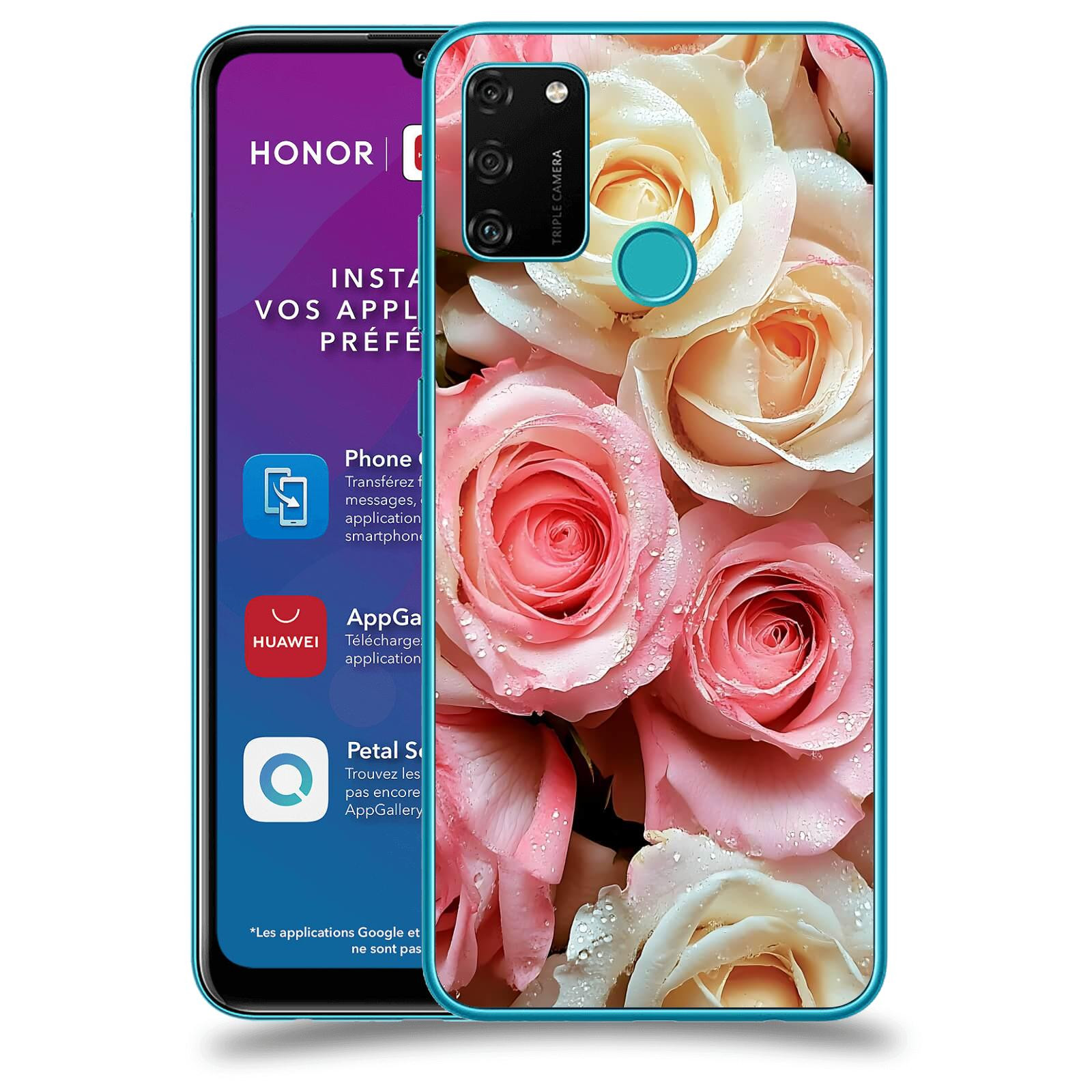 ACOVER Kryt na mobil Honor 9A - Jemná vášeň
