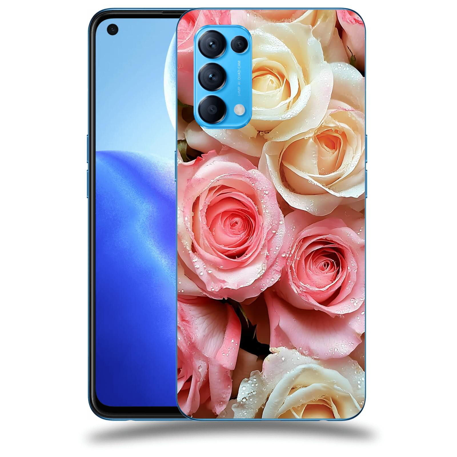 ACOVER Kryt na mobil OPPO Reno 5 5G - Jemná vášeň