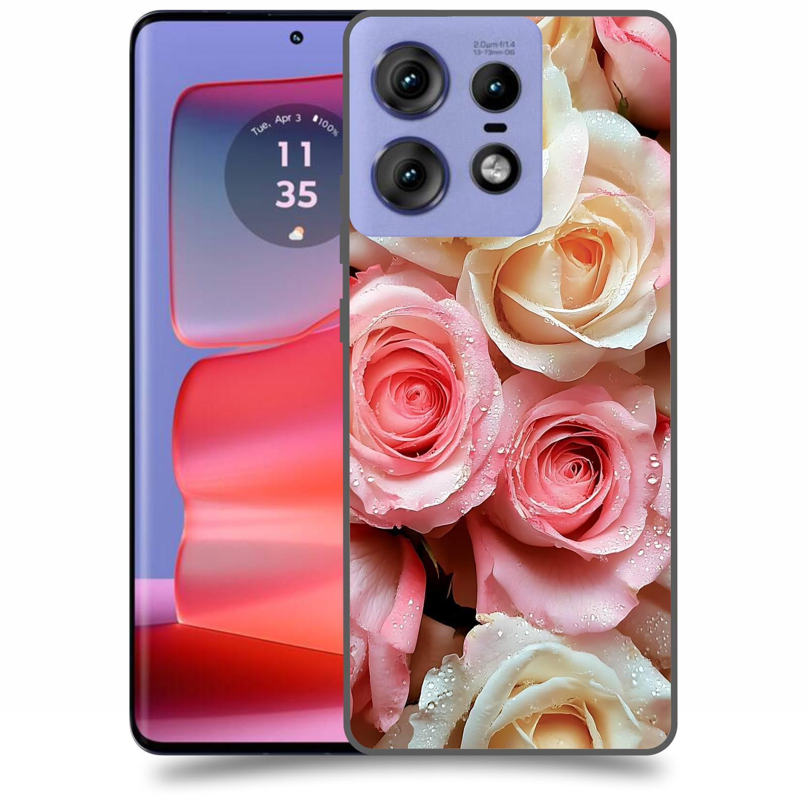 ACOVER Kryt na mobil Motorola Edge 50 Pro - Jemná vášeň