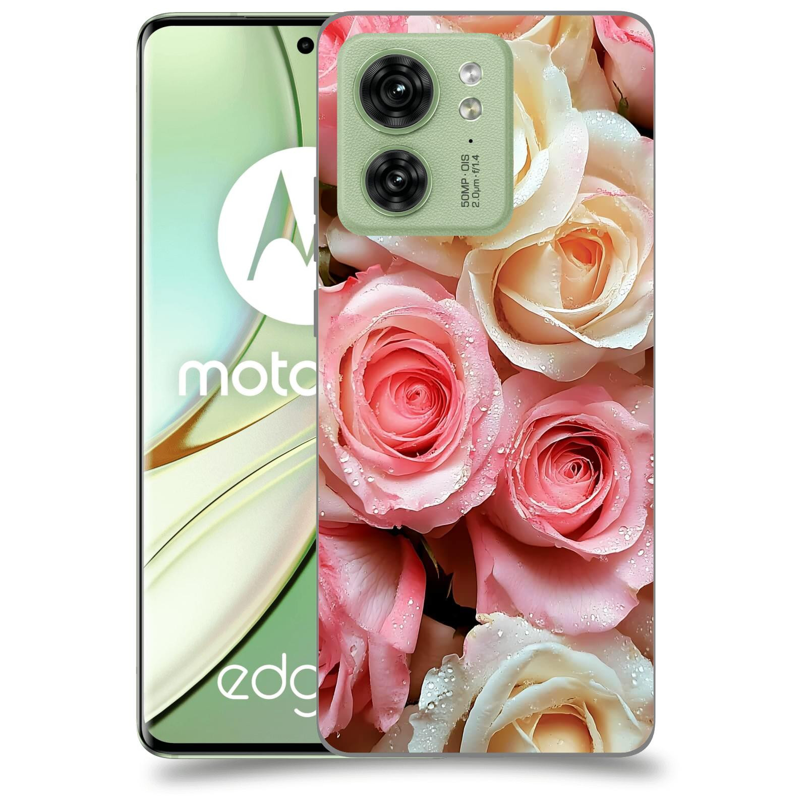 ACOVER Kryt na mobil Motorola EDGE 40 5G - Jemná vášeň