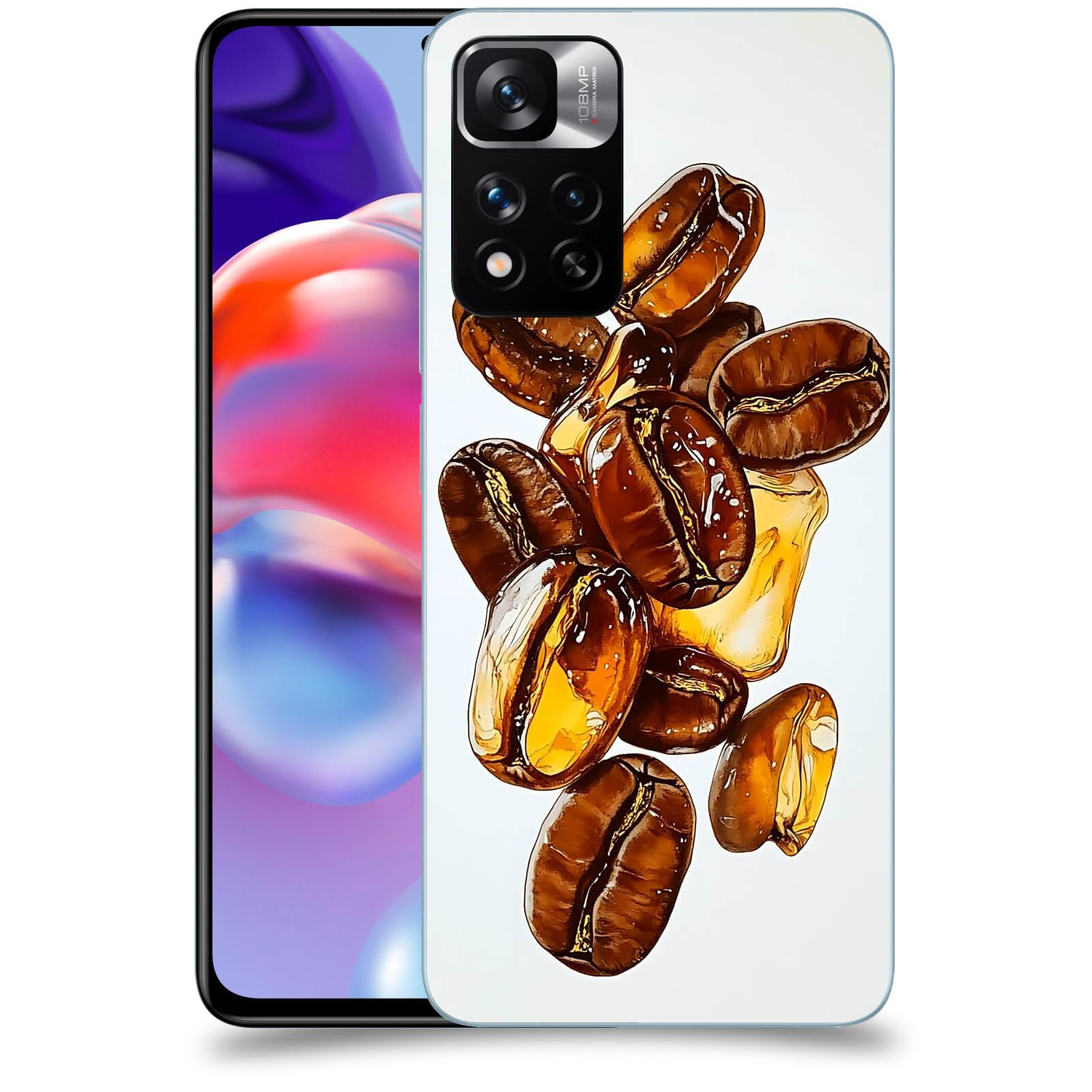 ACOVER Kryt na mobil Xiaomi Redmi Note 11 Pro+ 5G - Karamelová energie