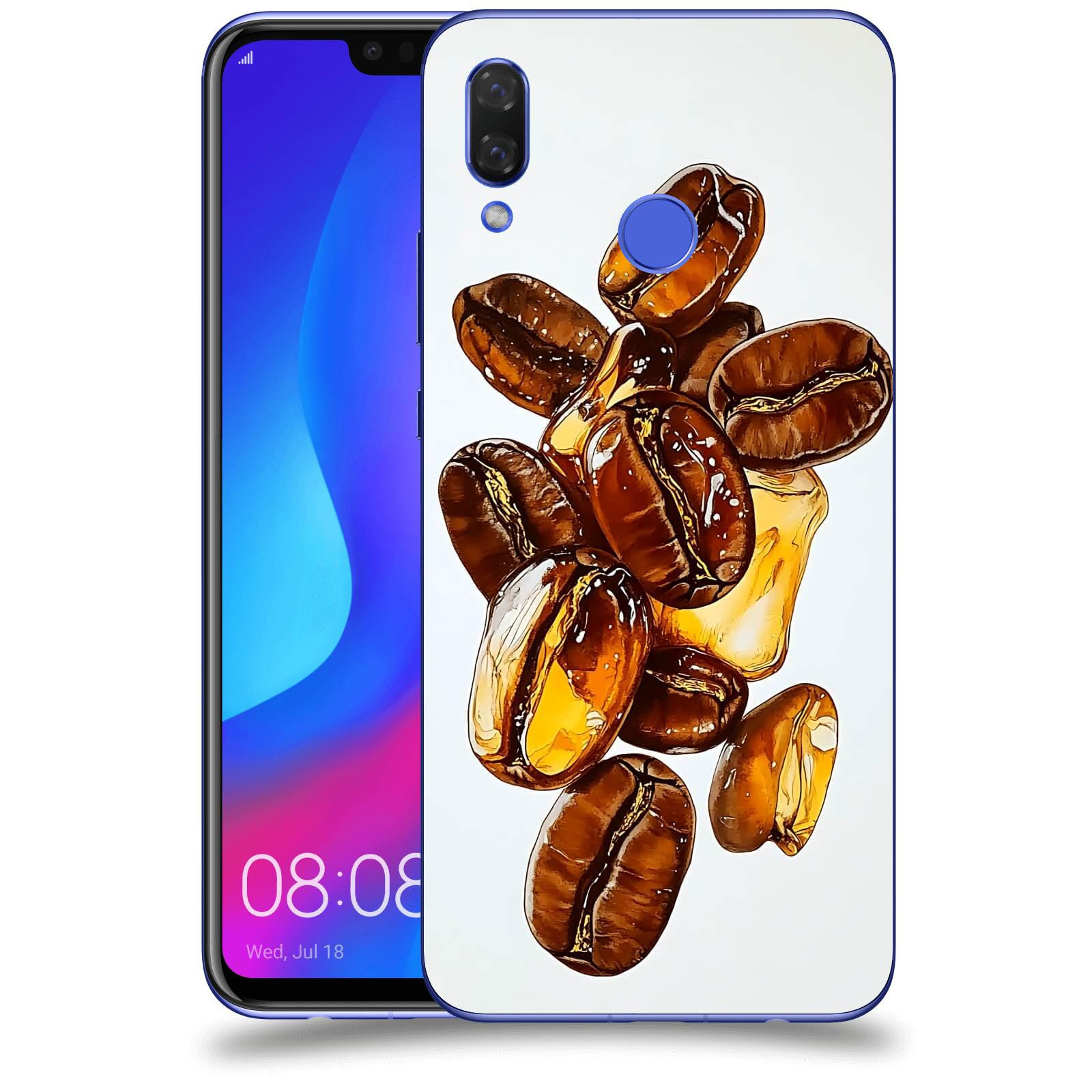 ACOVER Kryt na mobil Huawei Nova 3 - Karamelová energie