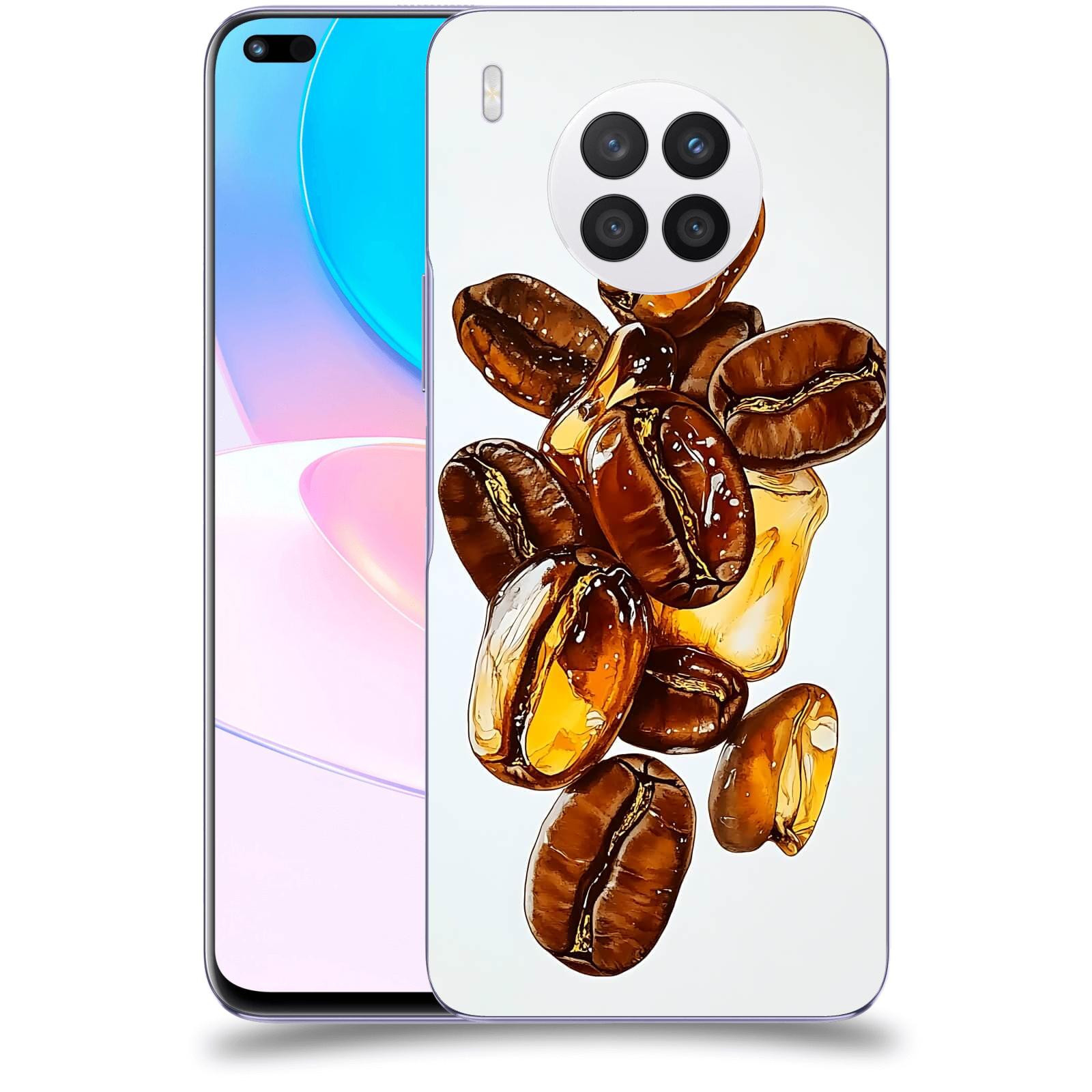 ACOVER Kryt na mobil Huawei Nova 8i - Karamelová energie