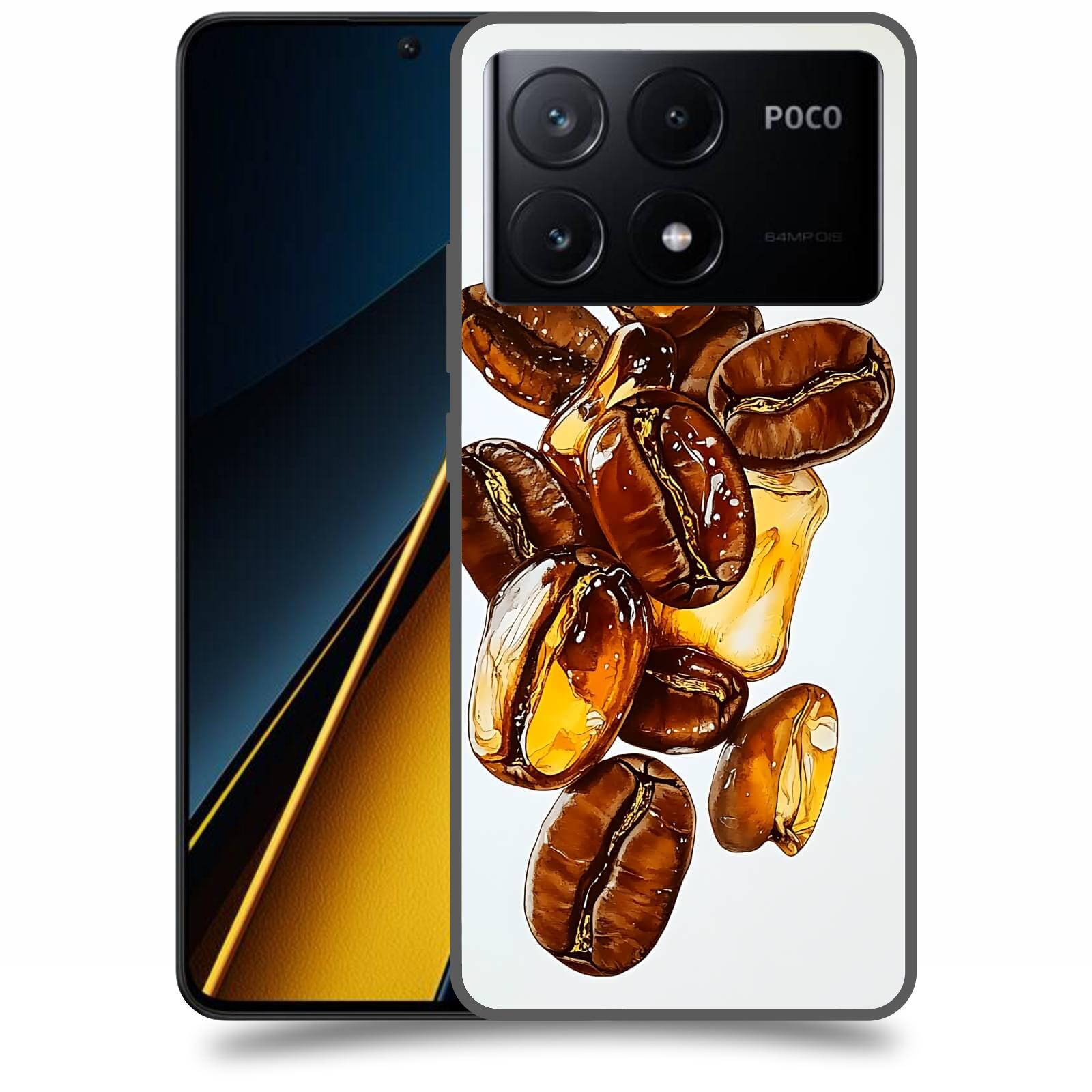 ACOVER Kryt na mobil Poco X6 Pro 5G - Karamelová energie