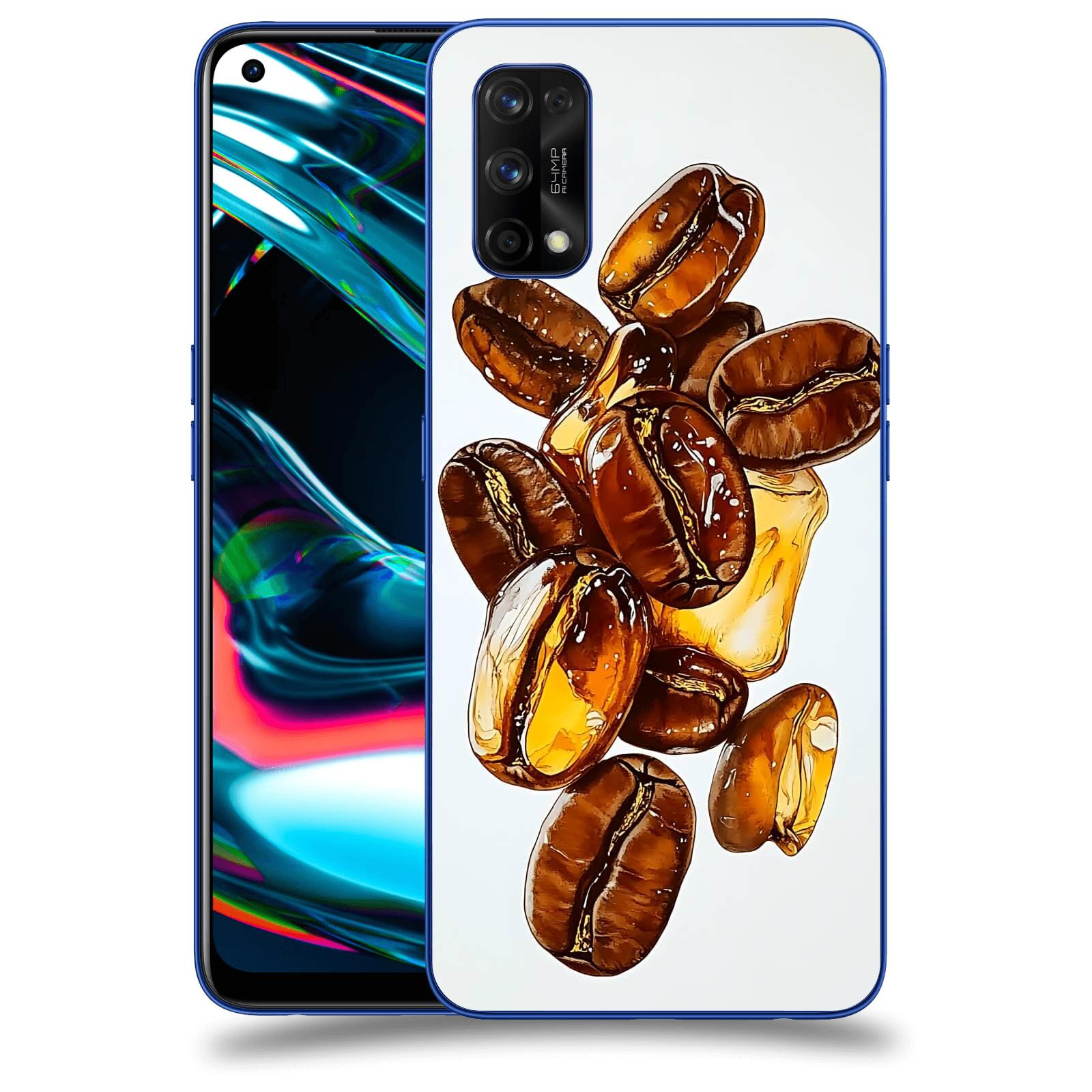 ACOVER Kryt na mobil Realme 7 Pro - Karamelová energie