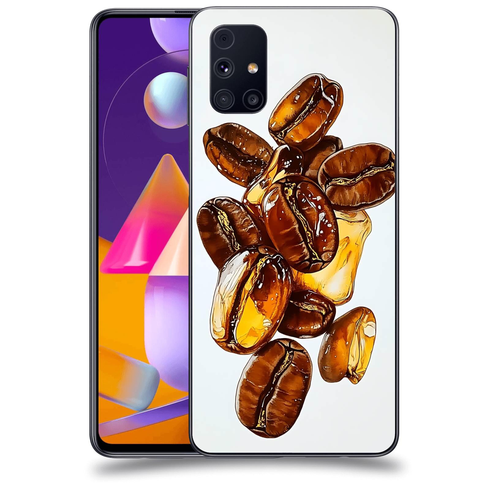 ACOVER Kryt na mobil Samsung Galaxy M31s - Karamelová energie