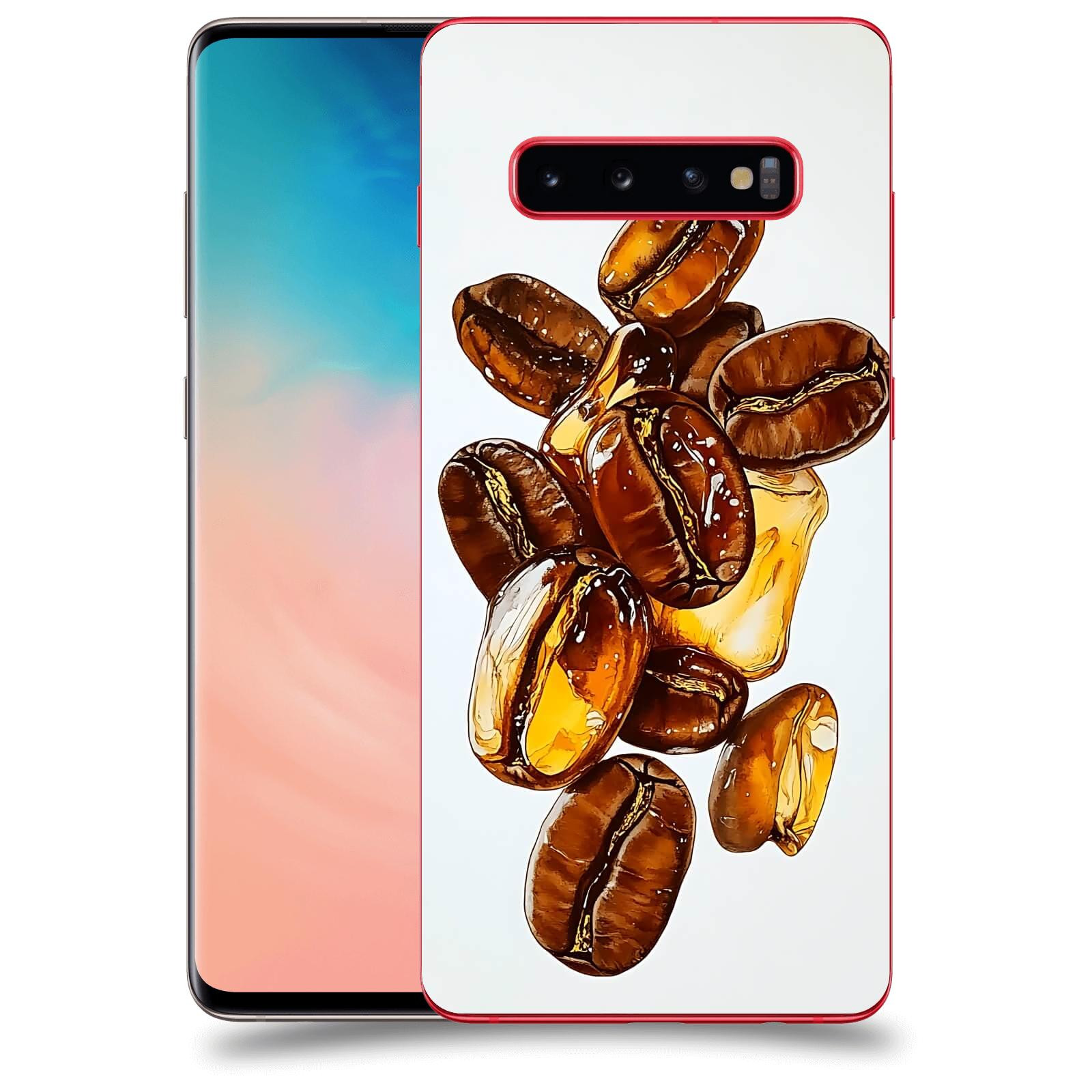 ACOVER Kryt na mobil Samsung Galaxy S10 Plus G975 - Karamelová energie