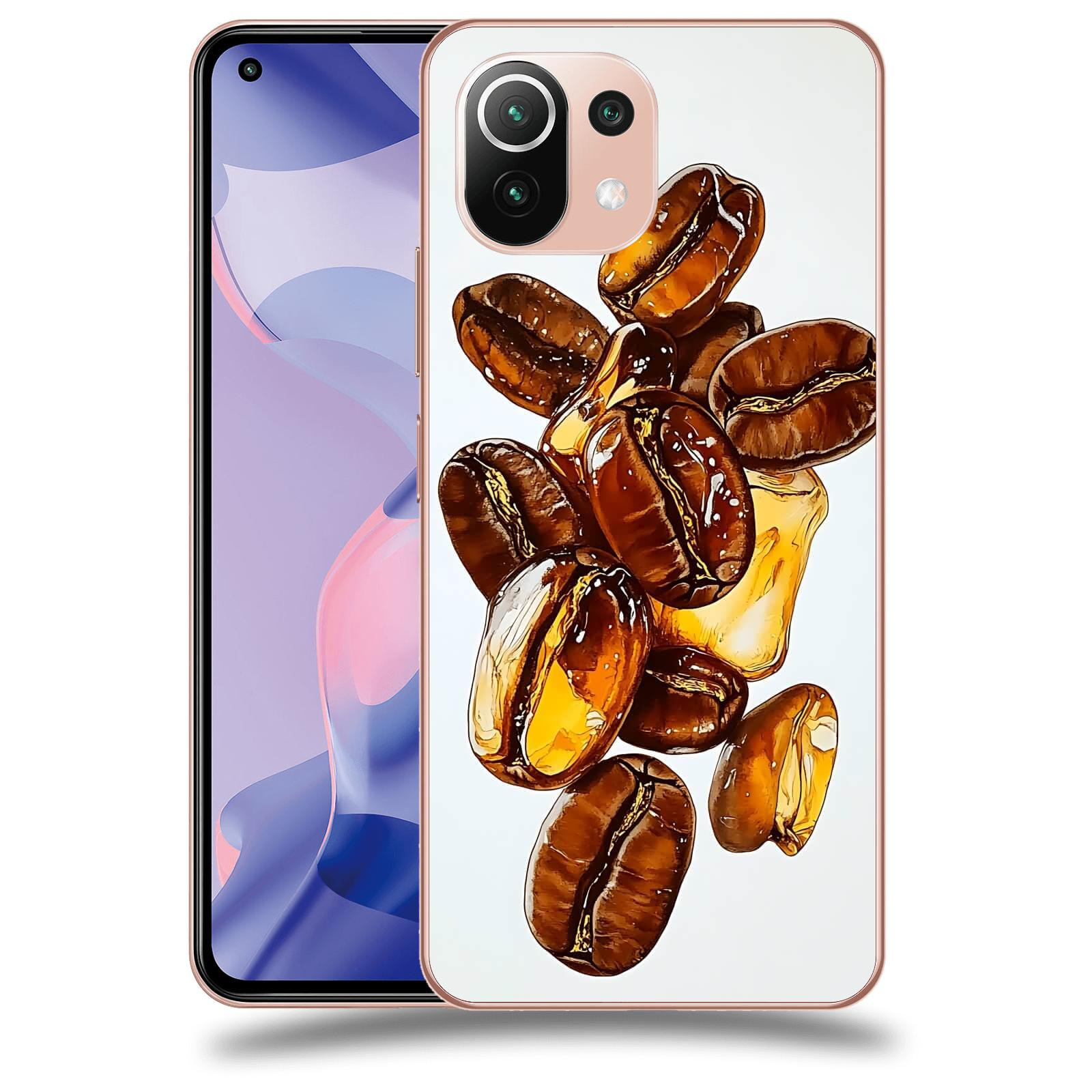 ACOVER Kryt na mobil Xiaomi 11 Lite 5G NE - Karamelová energie