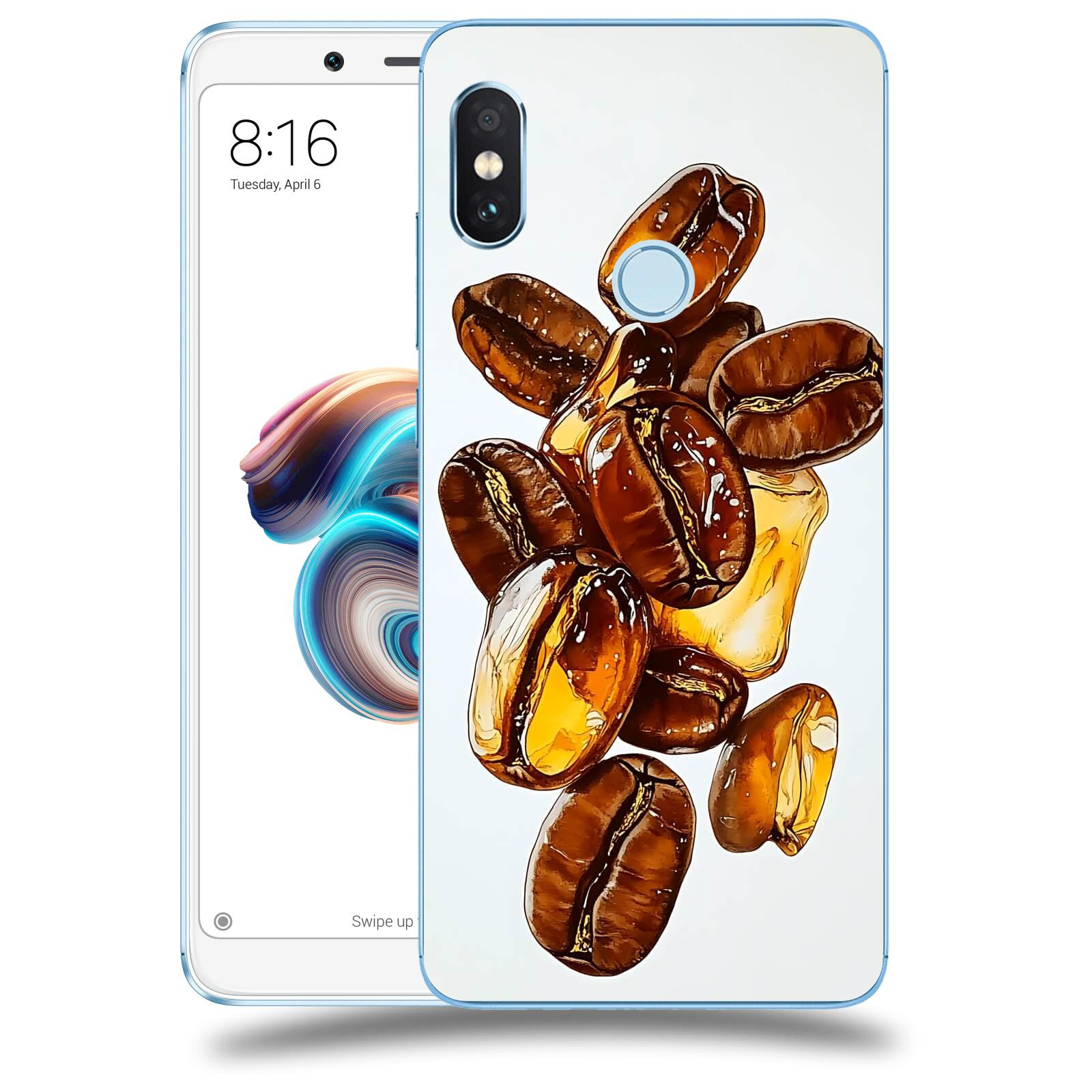 ACOVER Kryt na mobil Xiaomi Redmi Note 5 Global - Karamelová energie