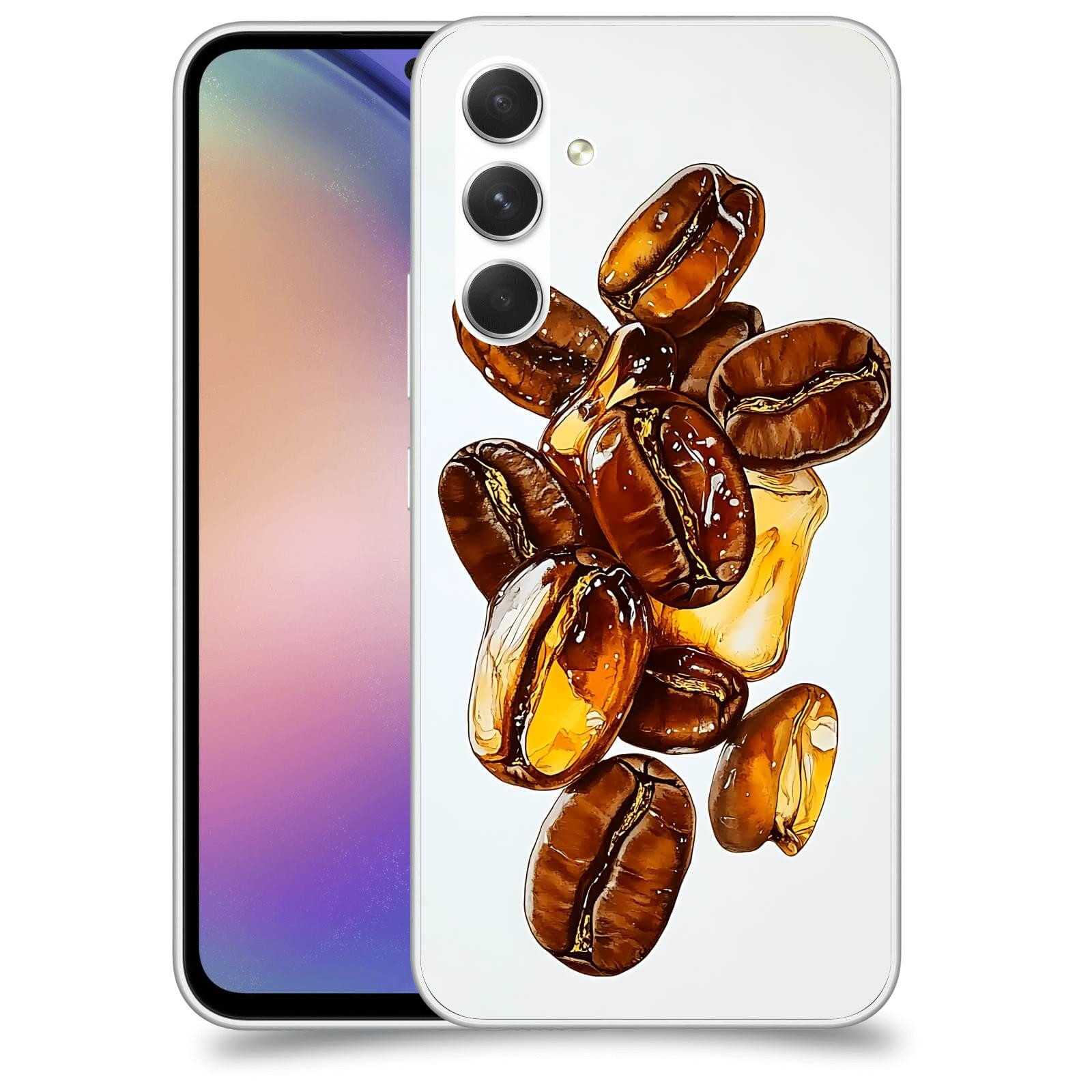 ACOVER Kryt na mobil Samsung Galaxy M54 5G - Karamelová energie