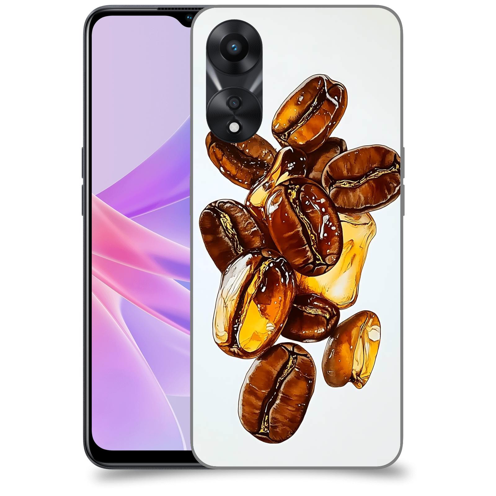 ACOVER Kryt na mobil OPPO A78 5G - Karamelová energie