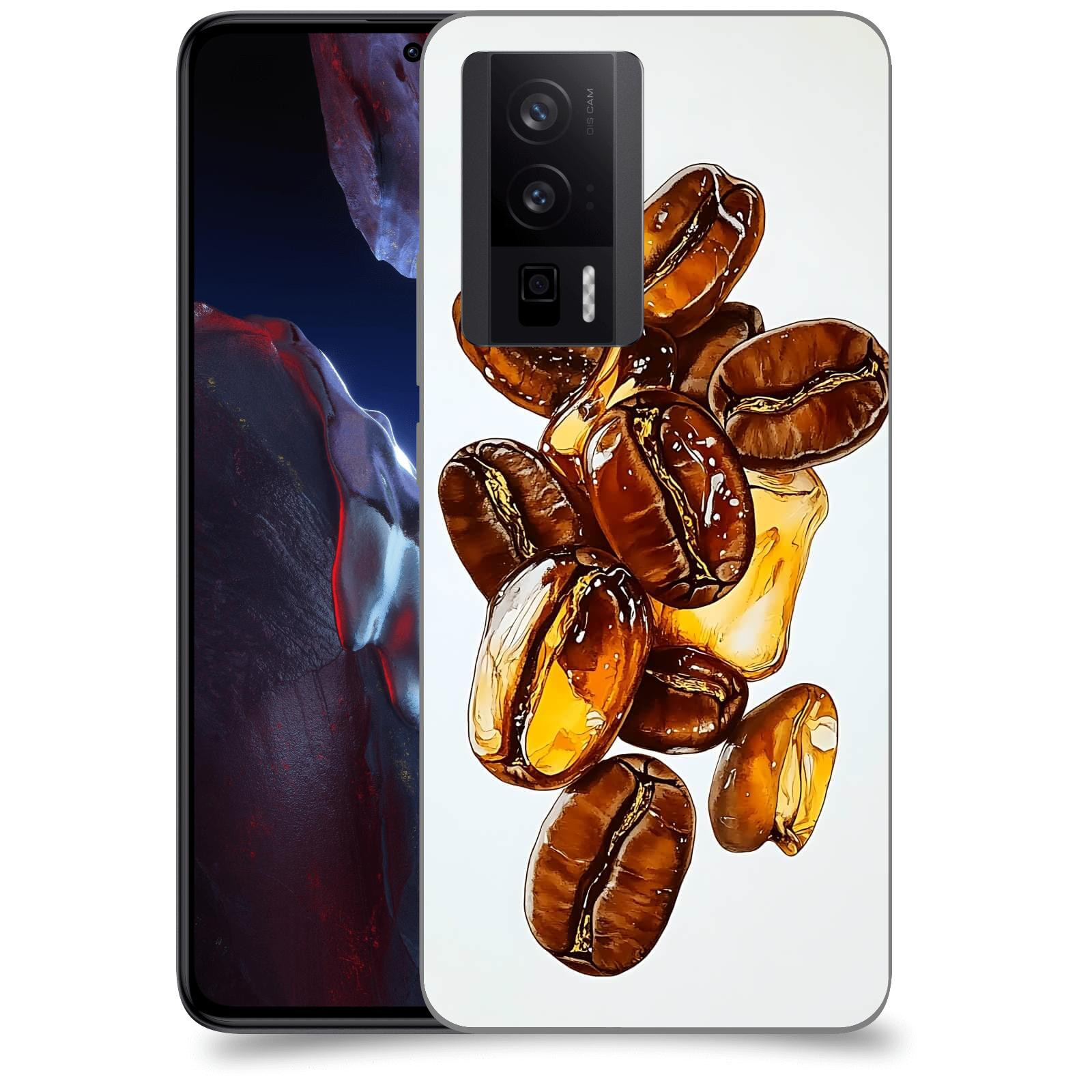 ACOVER Kryt na mobil Xiaomi Poco F5 Pro 5G - Karamelová energie