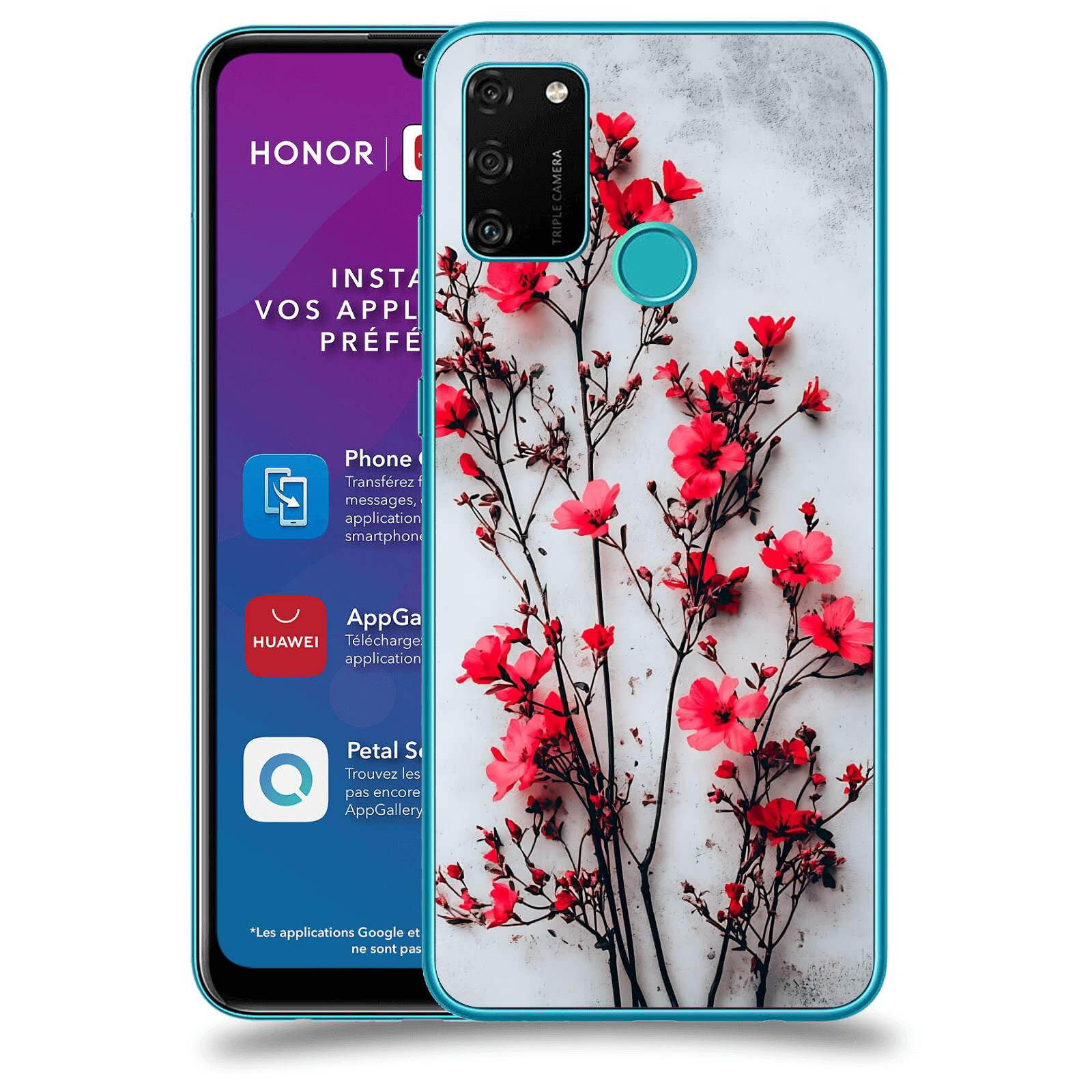 ACOVER Kryt na mobil Honor 9A - Kontrastní elegance