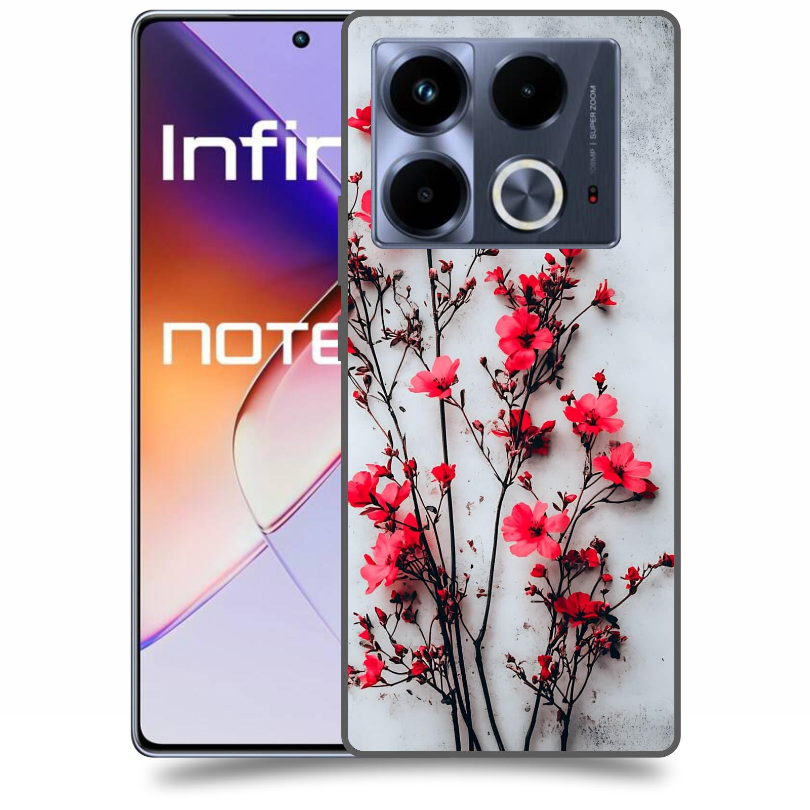 ACOVER Kryt na mobil Infinix Note 40 - Kontrastní elegance
