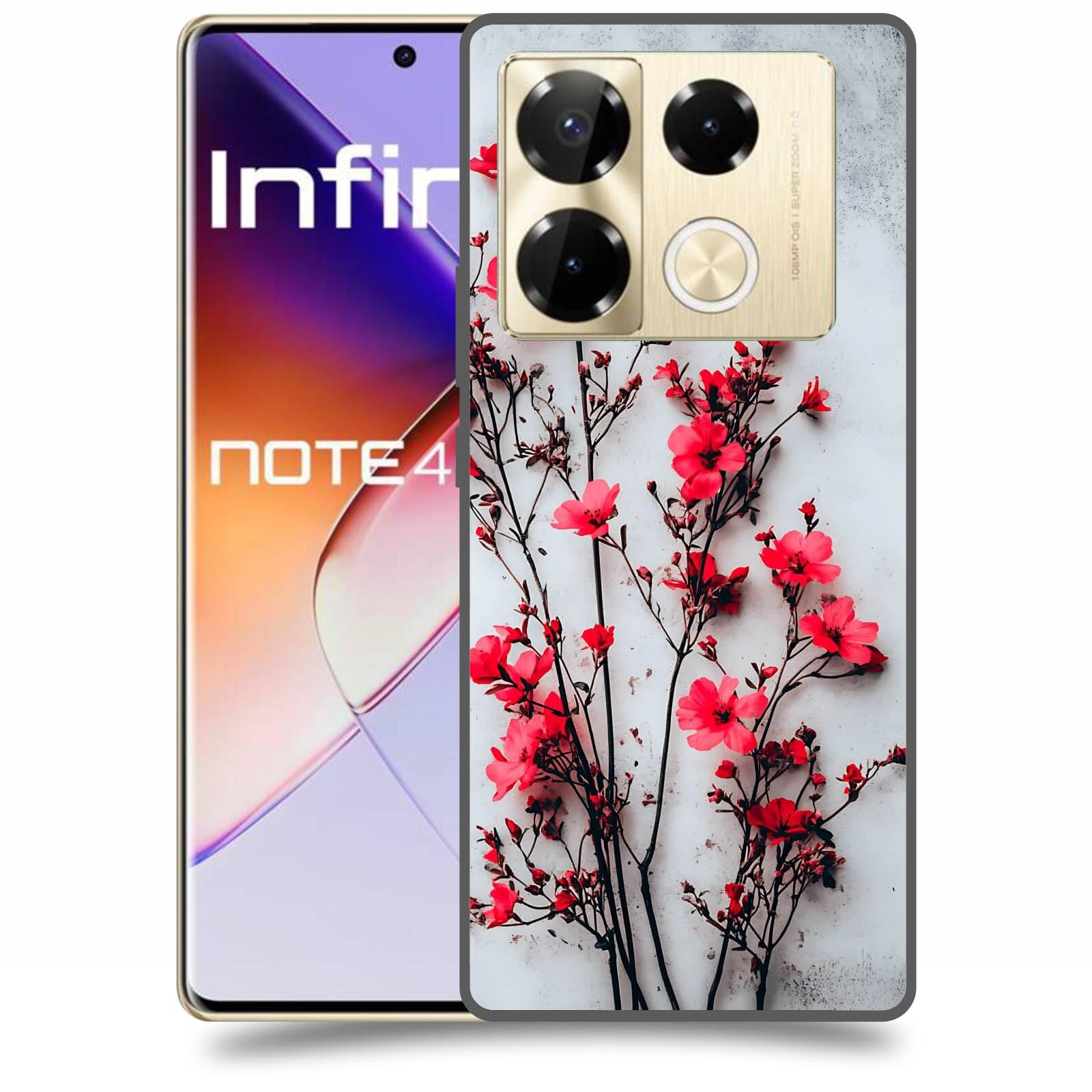 ACOVER Kryt na mobil Infinix Note 40 PRO - Kontrastní elegance