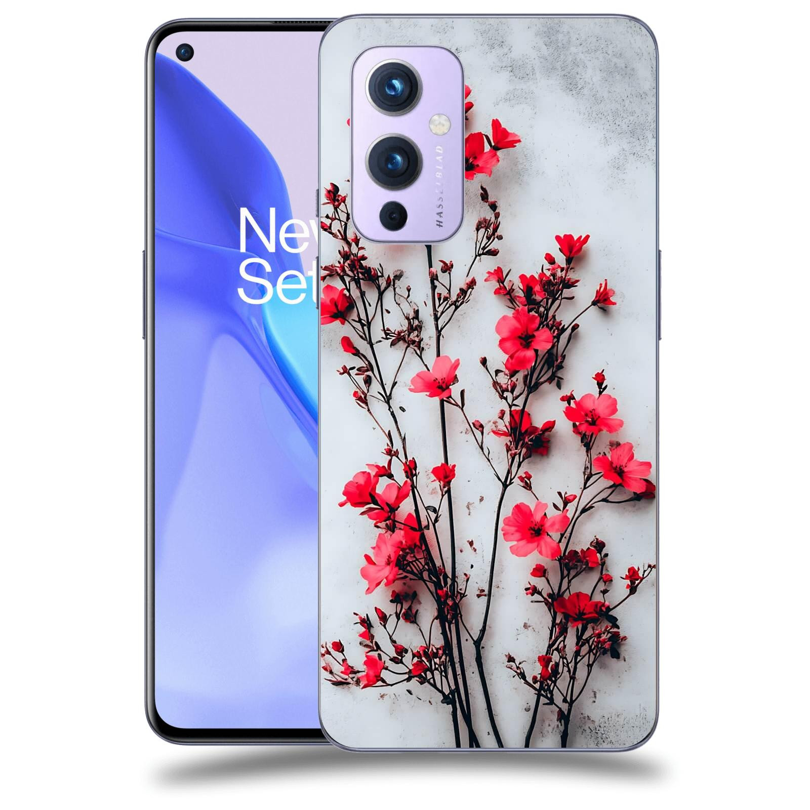 ACOVER Kryt na mobil OnePlus 9 - Kontrastní elegance