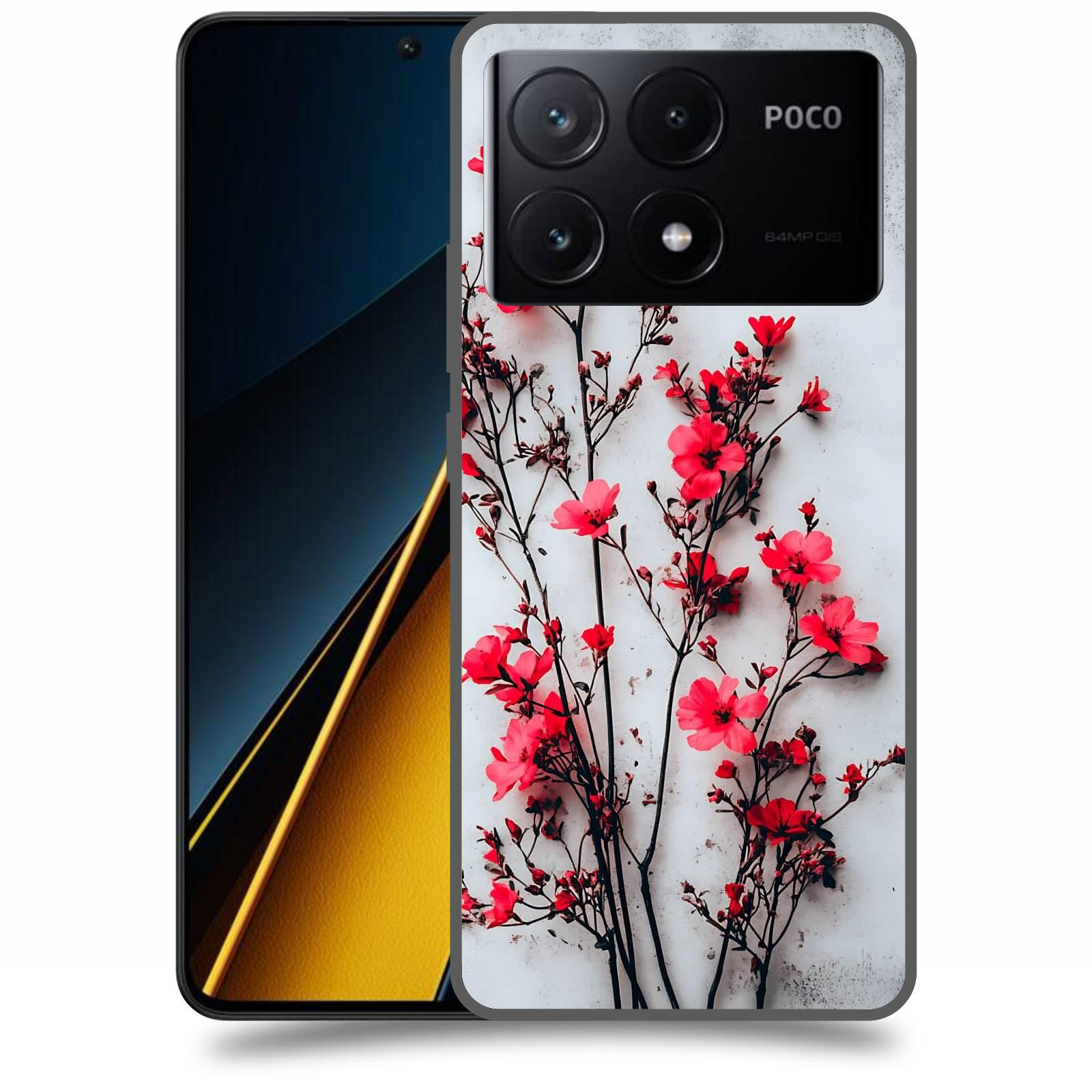 ACOVER Kryt na mobil Poco X6 Pro 5G - Kontrastní elegance
