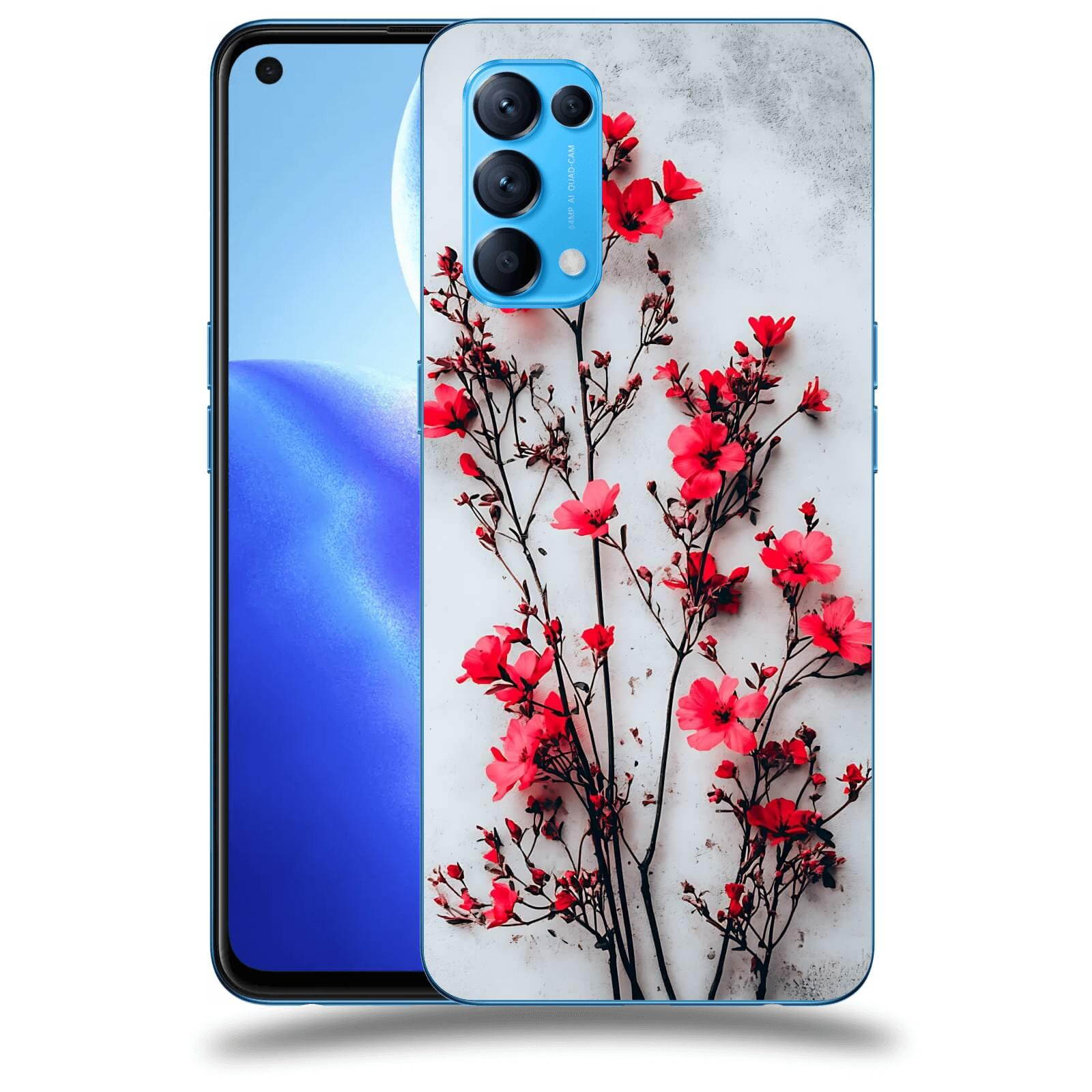 ACOVER Kryt na mobil OPPO Reno 5 5G - Kontrastní elegance