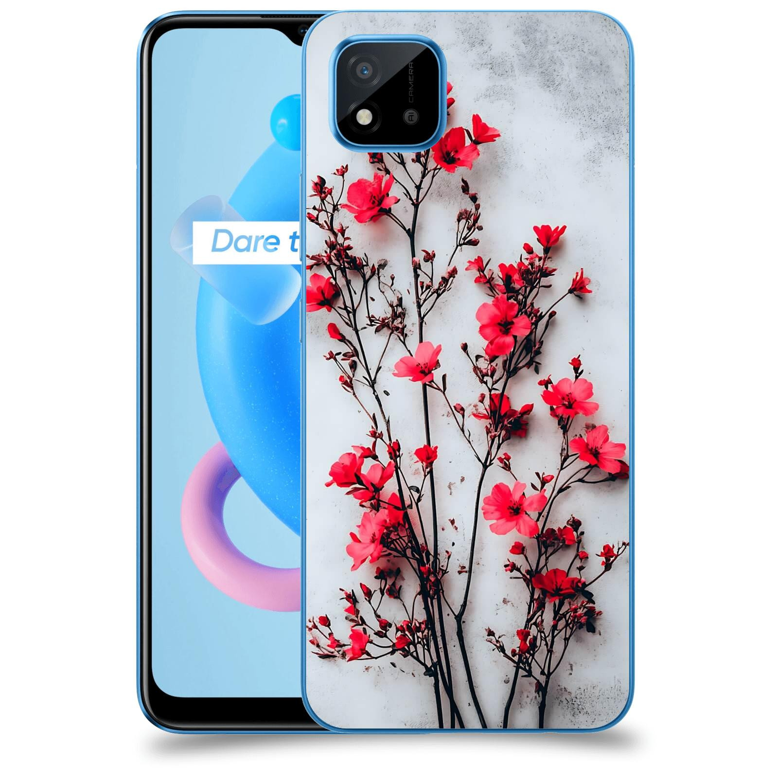 ACOVER Kryt na mobil Realme C11 (2021) - Kontrastní elegance