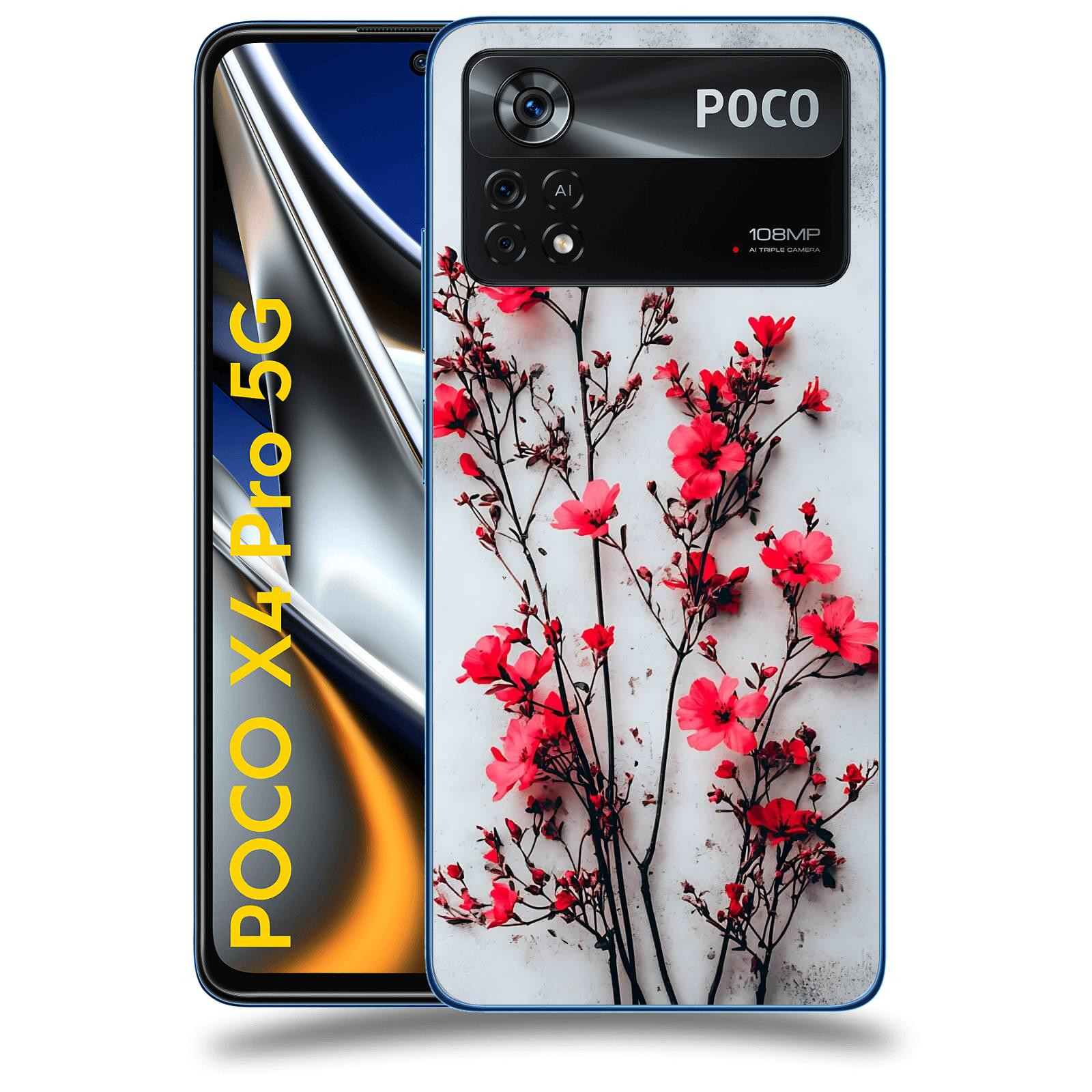 ACOVER Kryt na mobil Xiaomi Poco X4 Pro 5G - Kontrastní elegance