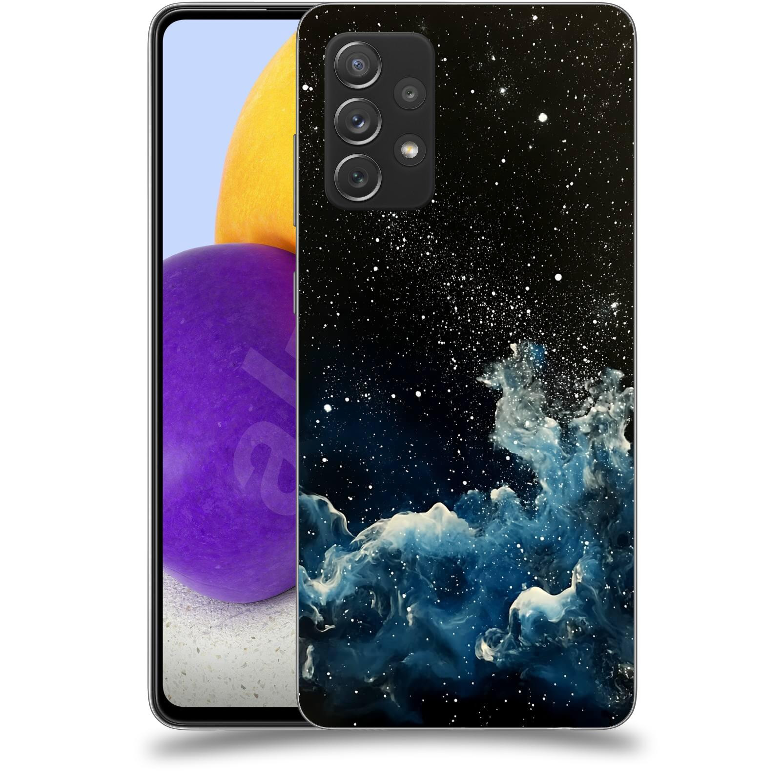 ACOVER Kryt na mobil Samsung Galaxy A72 A725F - Kosmická mlhovina