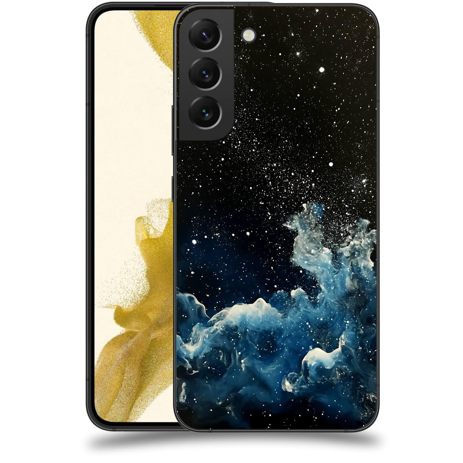 ACOVER Kryt na mobil Samsung Galaxy S22+ 5G - Kosmická mlhovina