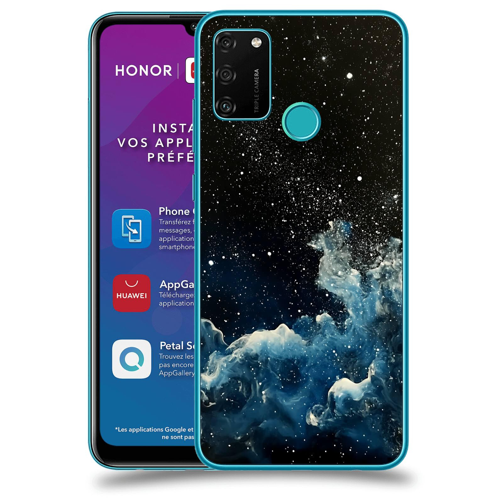 ACOVER Kryt na mobil Honor 9A - Kosmická mlhovina