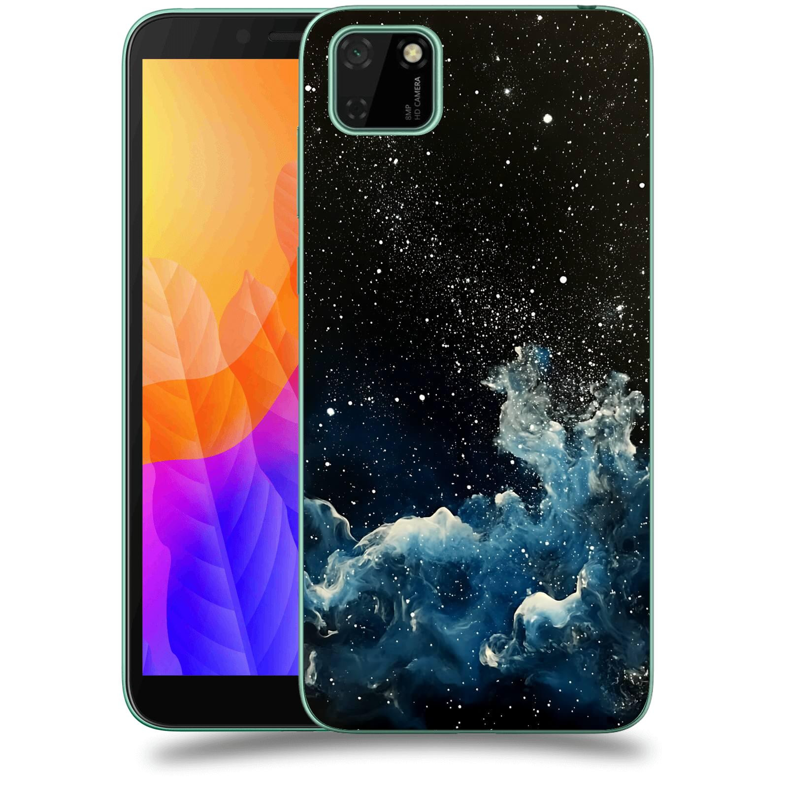 ACOVER Kryt na mobil Huawei Y5P - Kosmická mlhovina