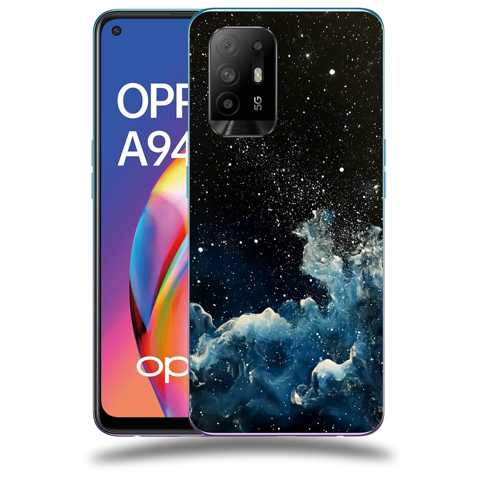 ACOVER Kryt na mobil OPPO A94 5G - Kosmická mlhovina