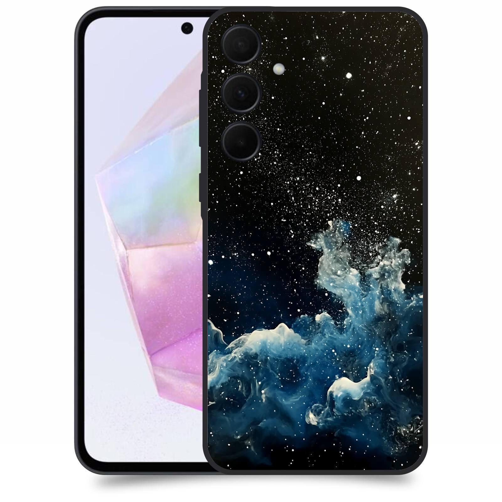 ACOVER Kryt na mobil Samsung Galaxy A35 5G - Kosmická mlhovina