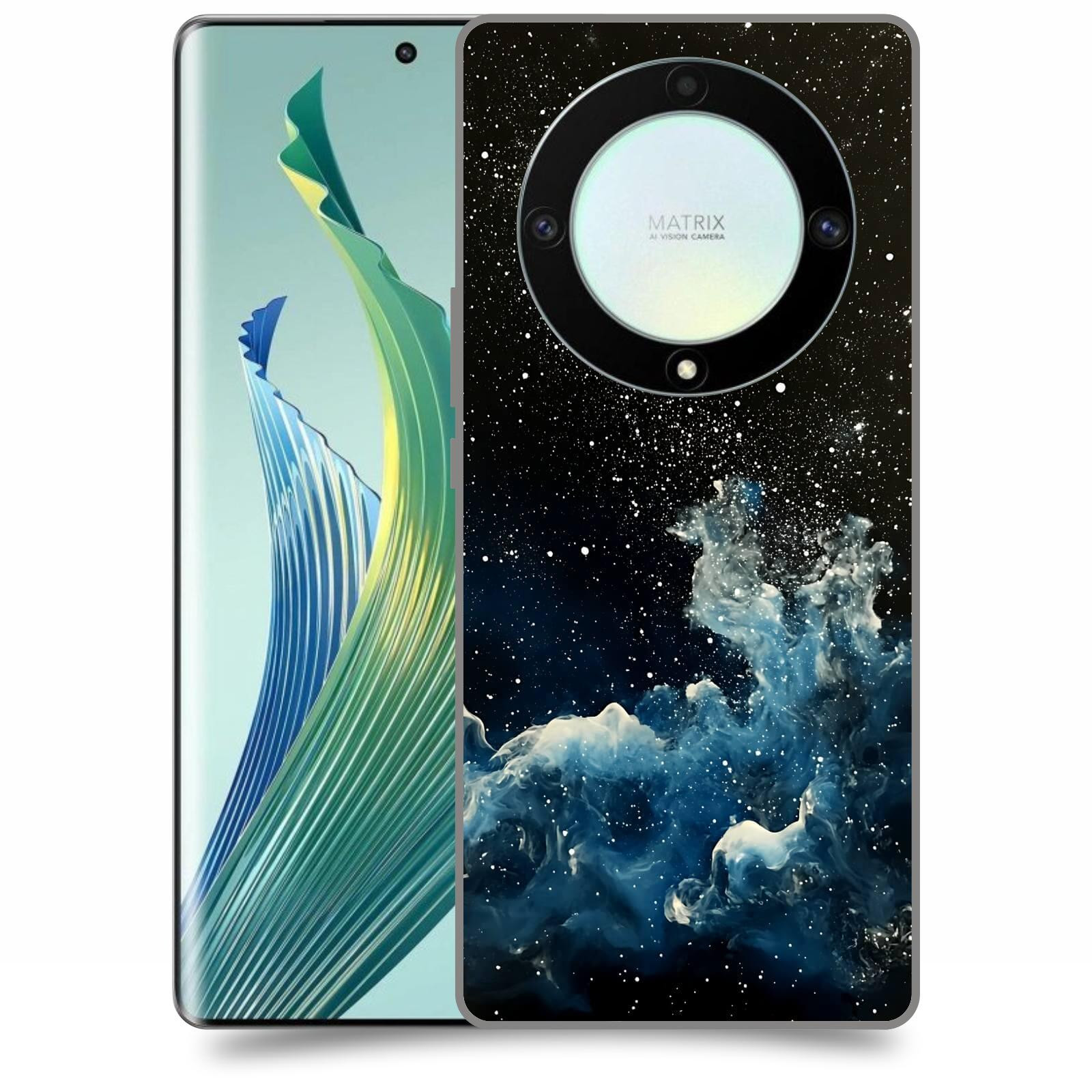 ACOVER Kryt na mobil Honor Magic 5 Lite 5G - Kosmická mlhovina