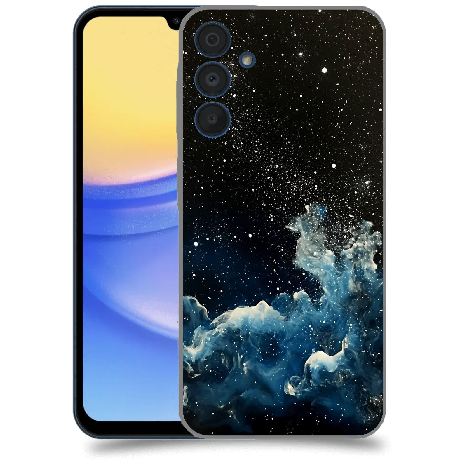 ACOVER Kryt na mobil Samsung Galaxy A15 5G - Kosmická mlhovina