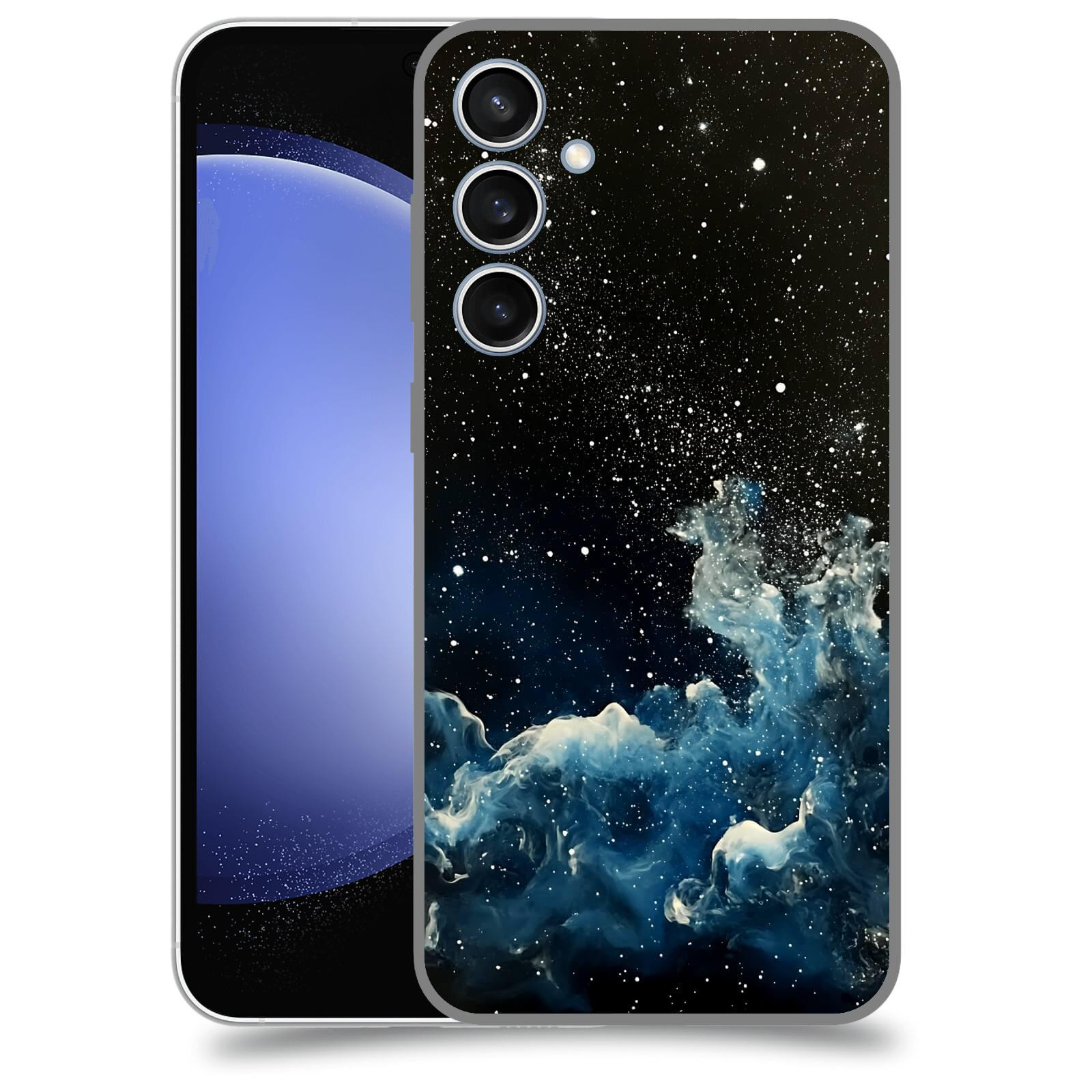 ACOVER Kryt na mobil Samsung Galaxy S23 FE - Kosmická mlhovina