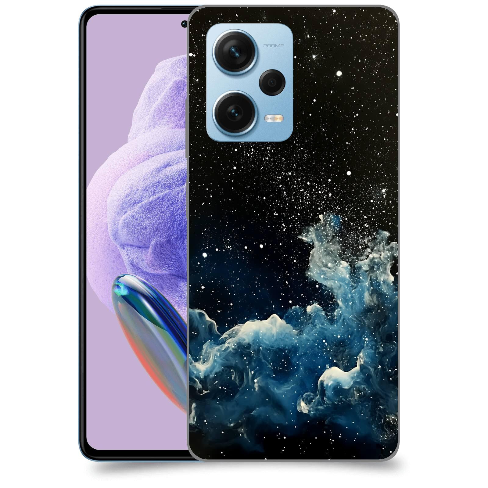ACOVER Kryt na mobil Xiaomi Redmi Note 12 Pro+ 5G - Kosmická mlhovina