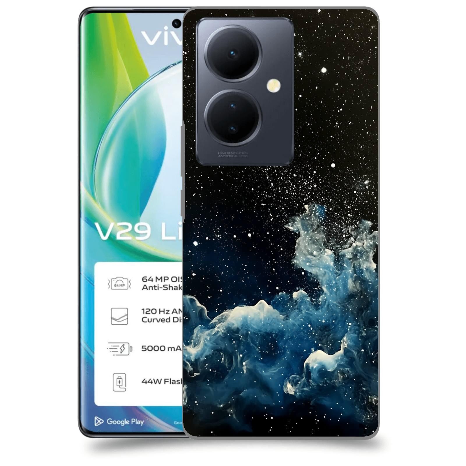 ACOVER Kryt na mobil VIVO V29 Lite 5G - Kosmická mlhovina