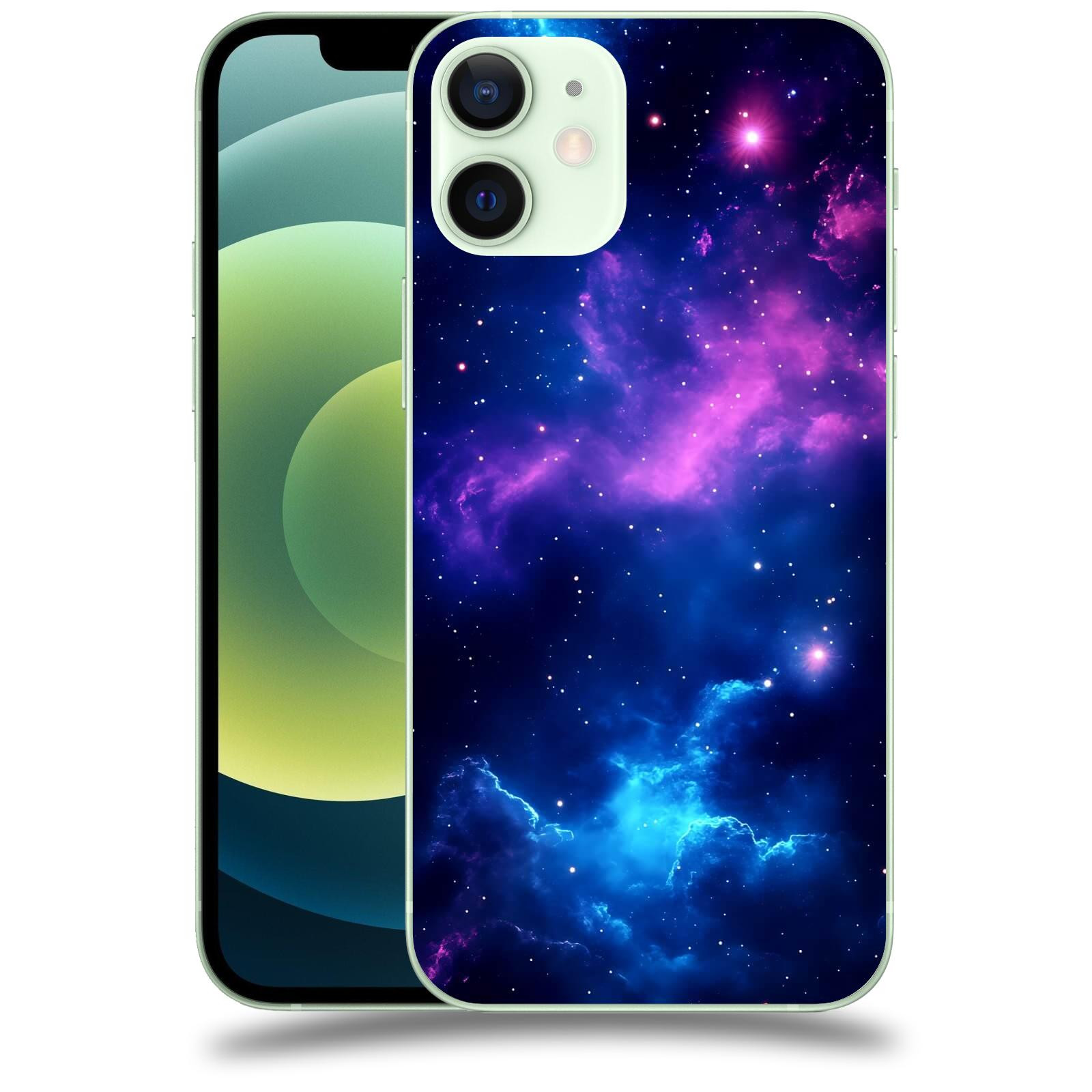 ACOVER Kryt na mobil Apple iPhone 12 mini - Kosmická symfonie