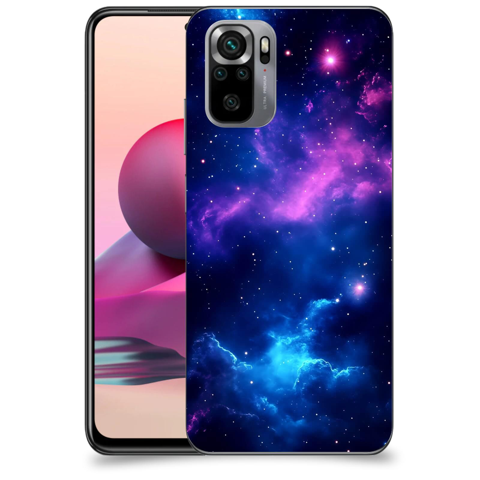 ACOVER Kryt na mobil Xiaomi Redmi Note 10S - Kosmická symfonie