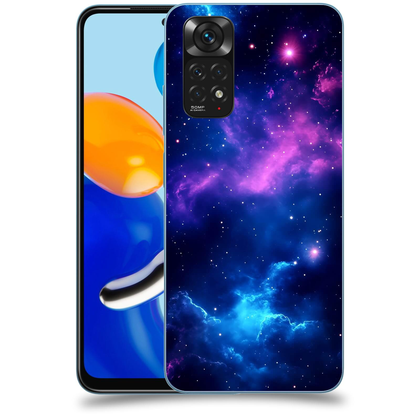 ACOVER Kryt na mobil Xiaomi Redmi Note 11 - Kosmická symfonie