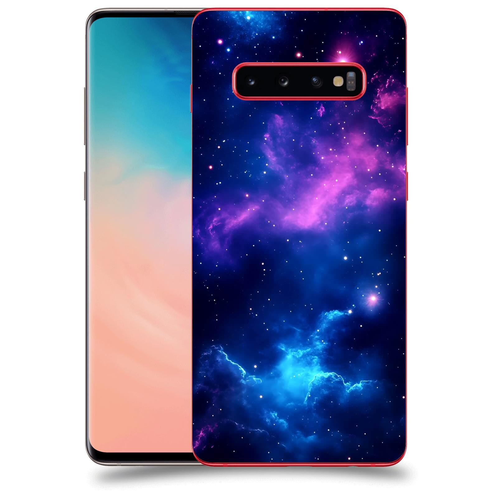 ACOVER Kryt na mobil Samsung Galaxy S10 Plus G975 - Kosmická symfonie