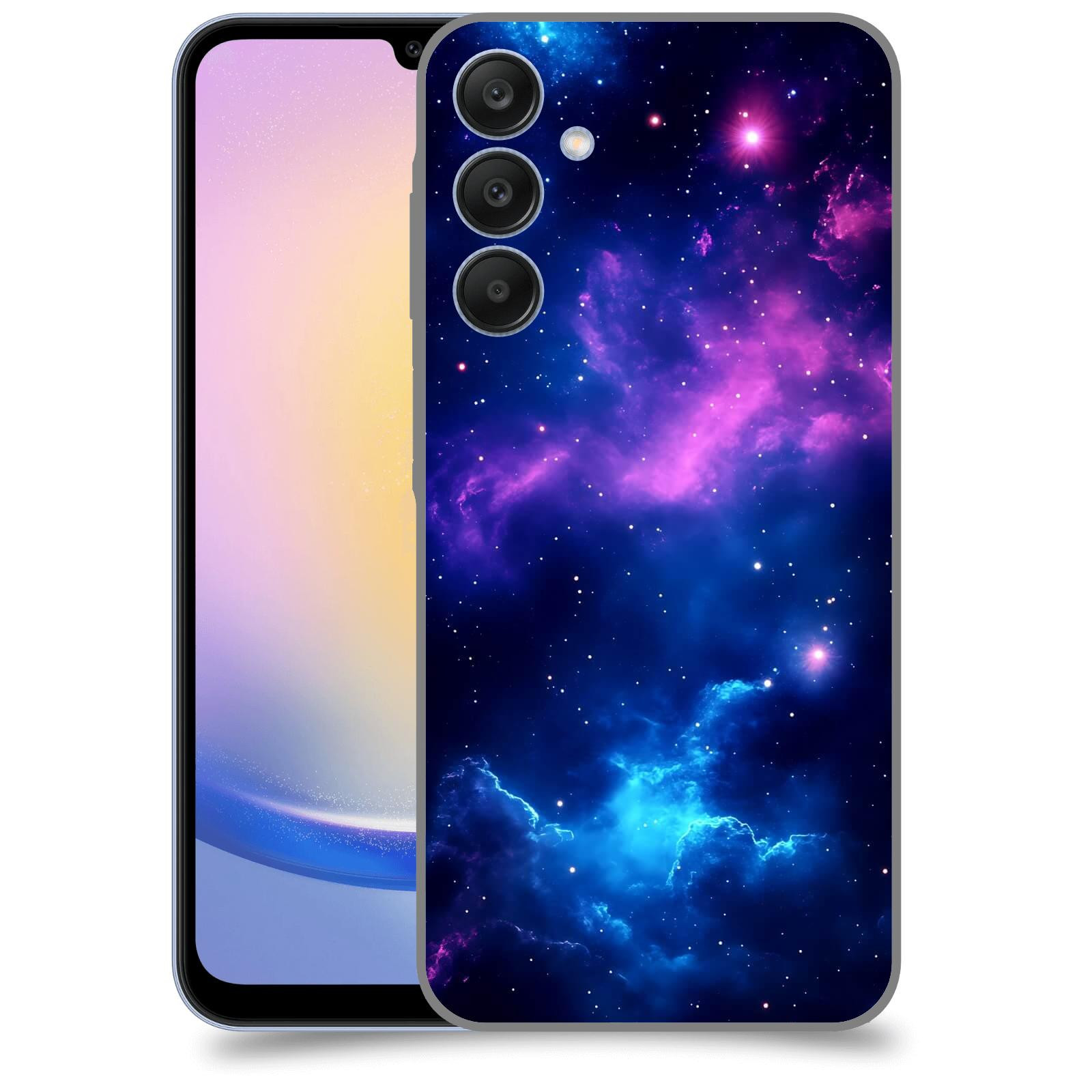 ACOVER Kryt na mobil Samsung Galaxy A25 5G - Kosmická symfonie