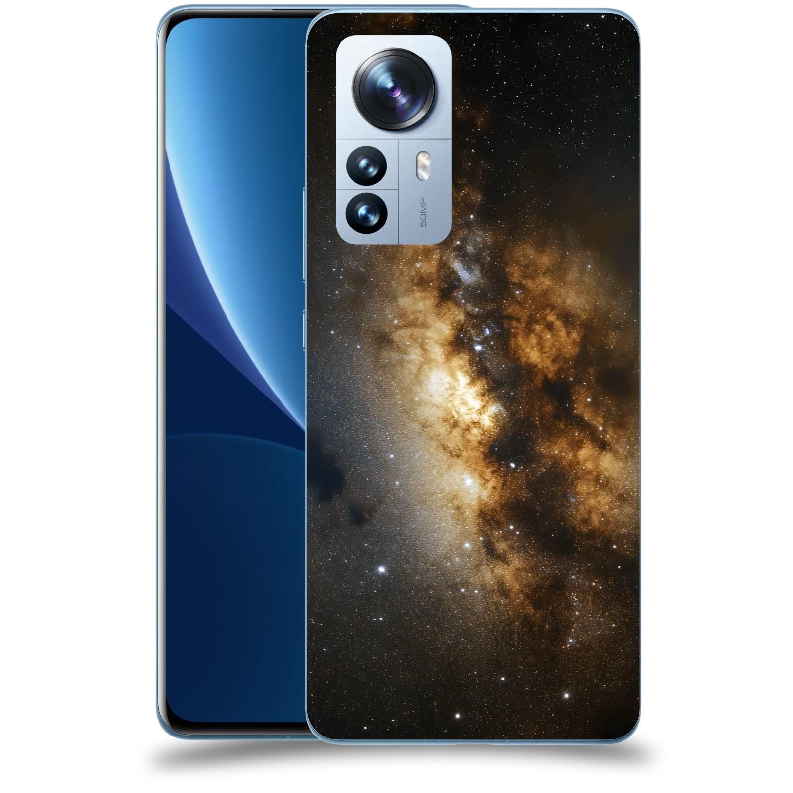 ACOVER Kryt na mobil Xiaomi 12 Pro - Kosmický oheň