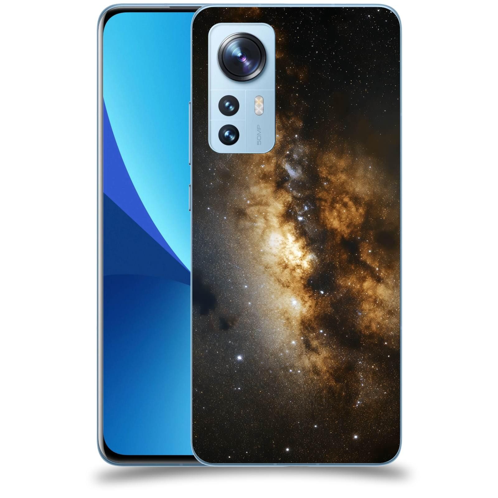 ACOVER Kryt na mobil Xiaomi 12X - Kosmický oheň