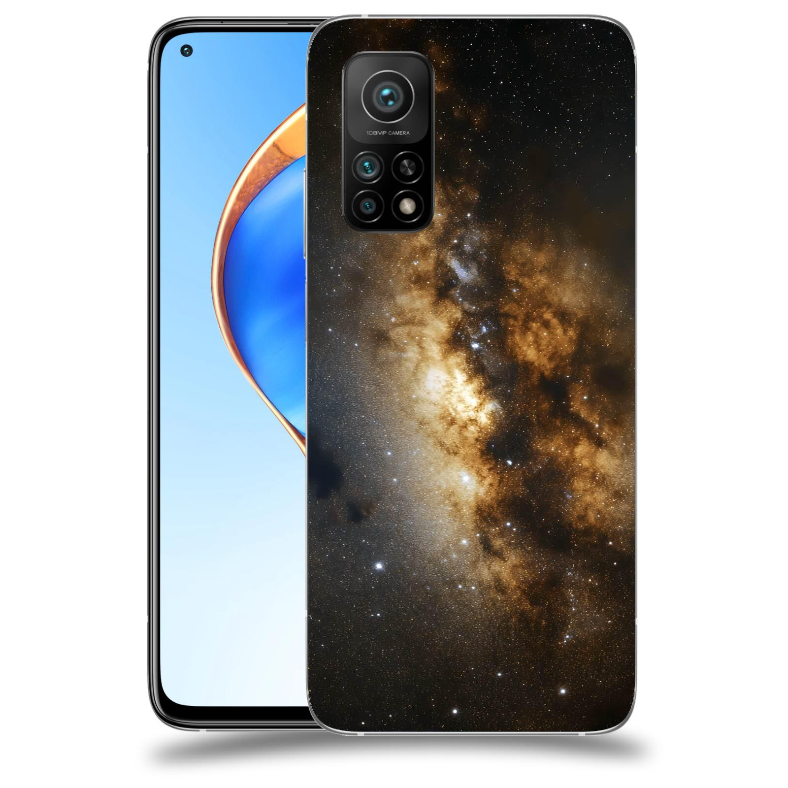 ACOVER Kryt na mobil Xiaomi Mi 10T Pro - Kosmický oheň