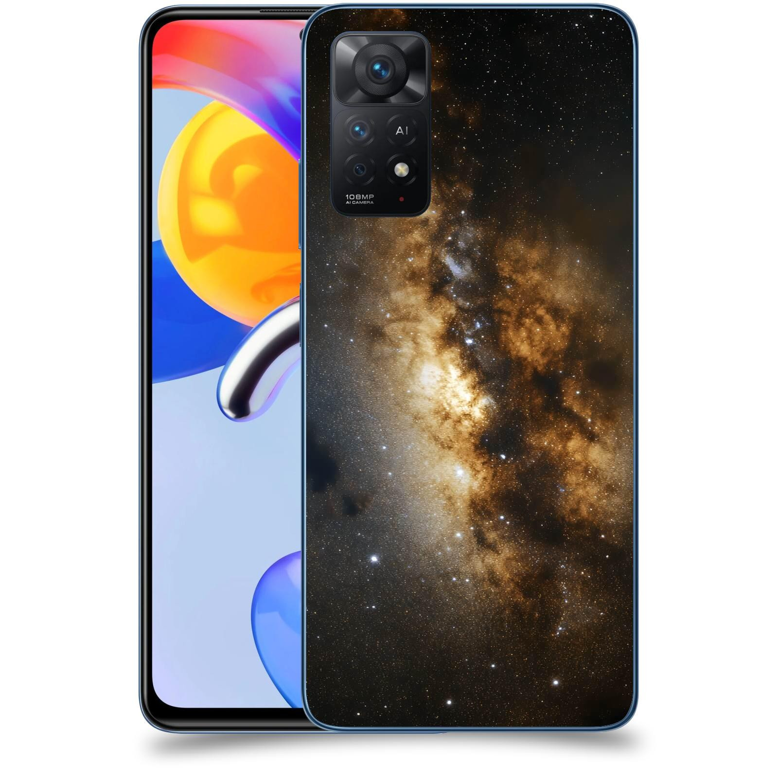 ACOVER Kryt na mobil Xiaomi Redmi Note 11 Pro 5G - Kosmický oheň